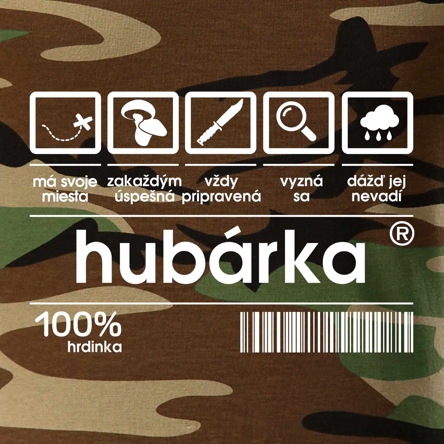 Čiarový kód Hubárka