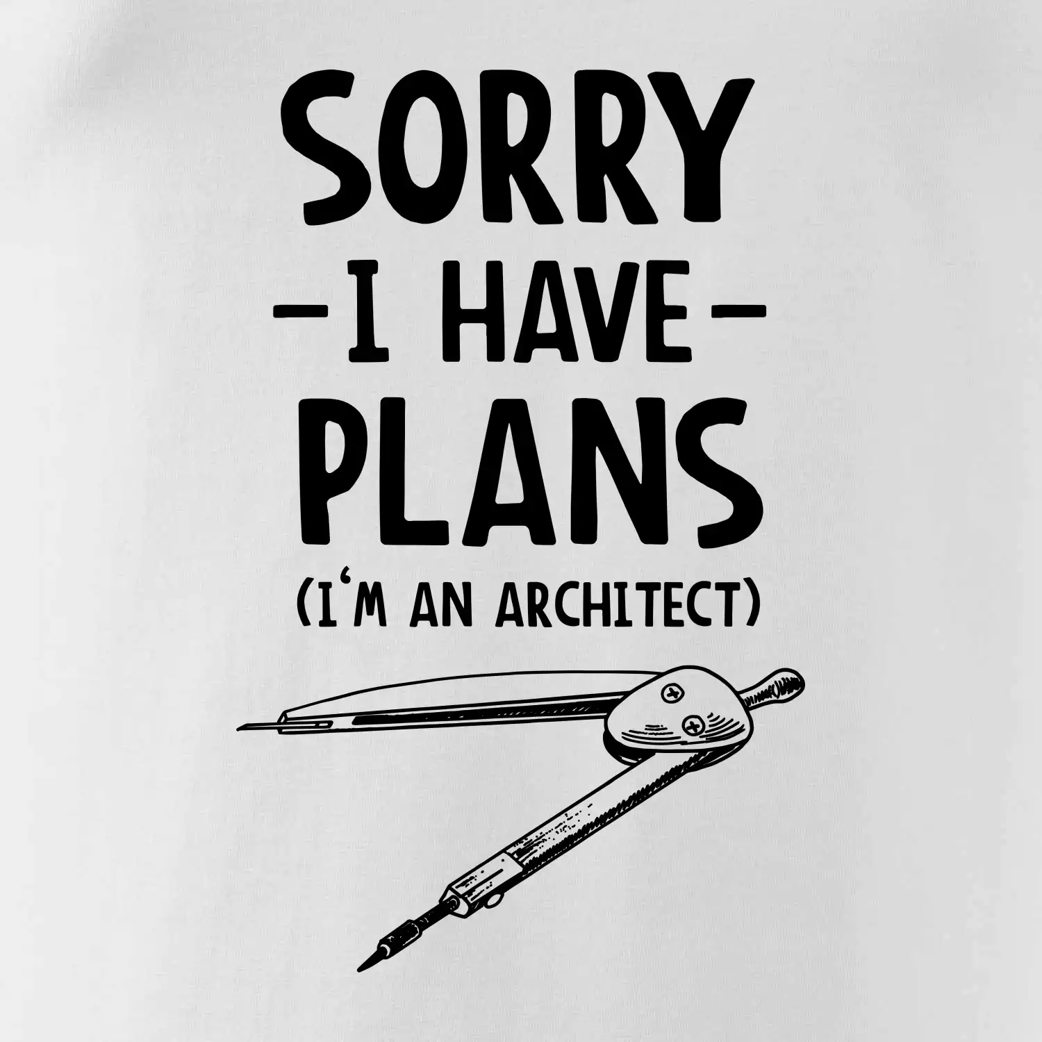 Sorry I have plans - architect