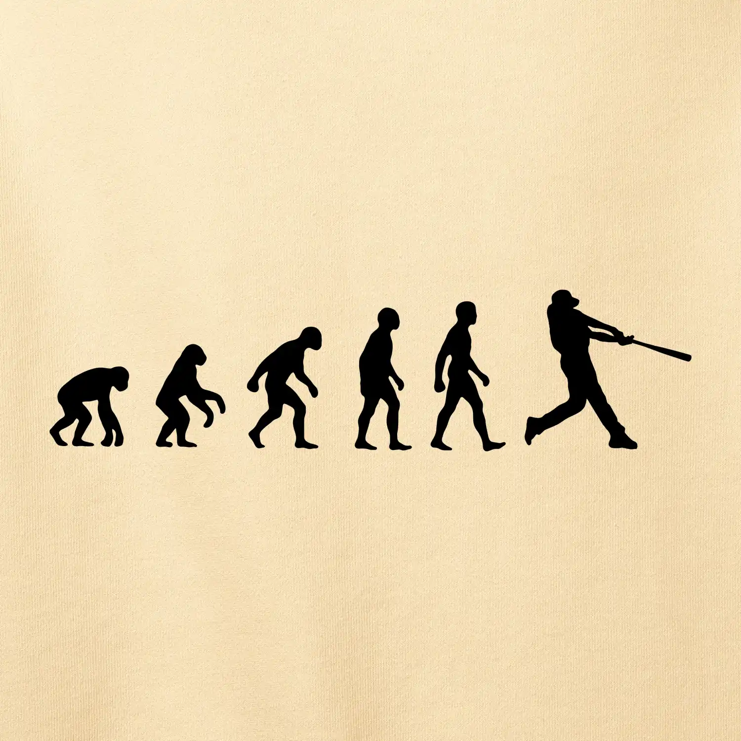 Evoluce baseball pálkař odpal