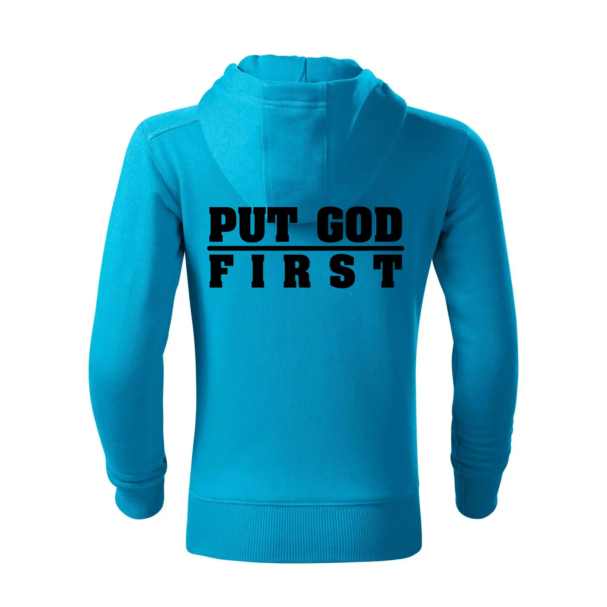 Put God first tlustý nápis