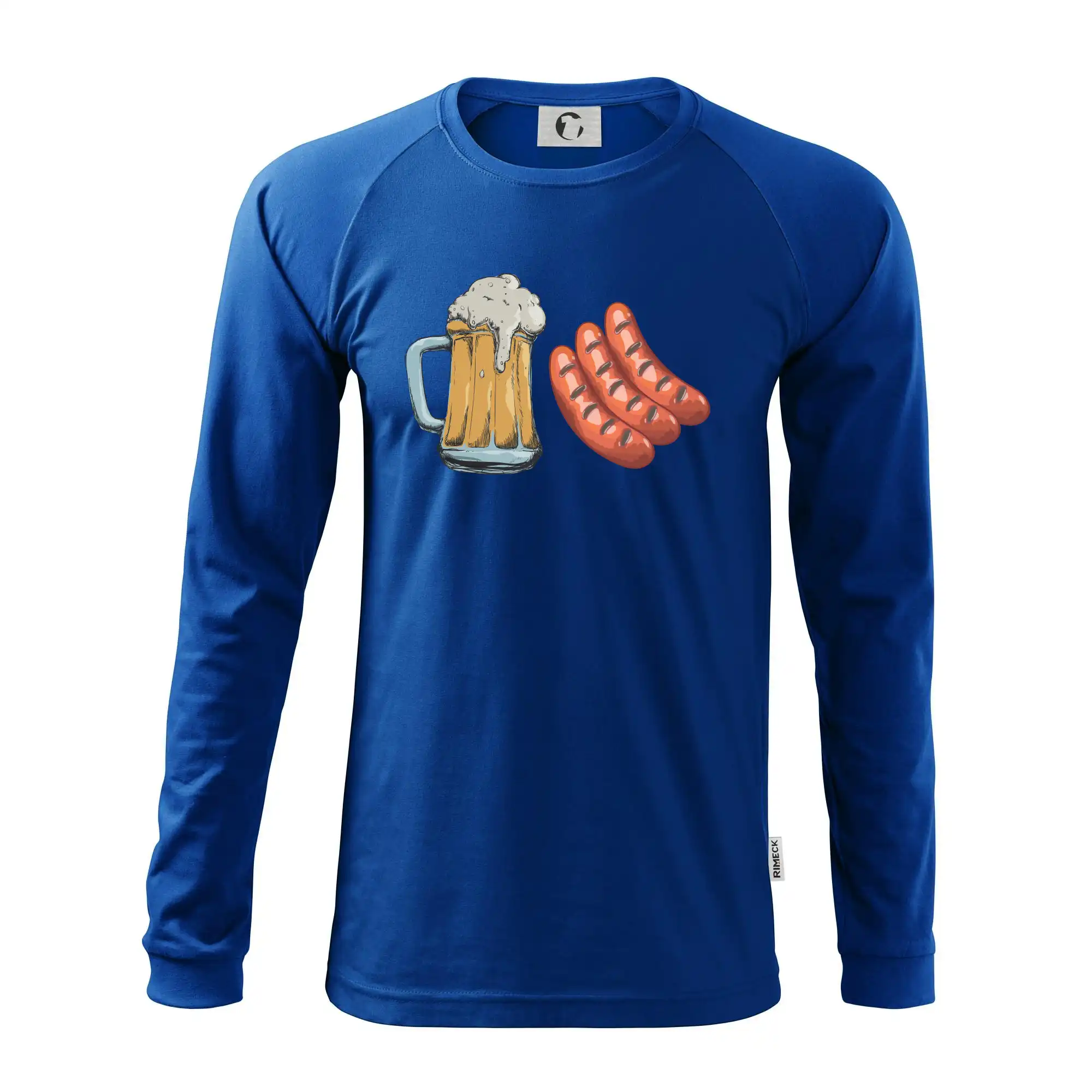 Pivo a klobása