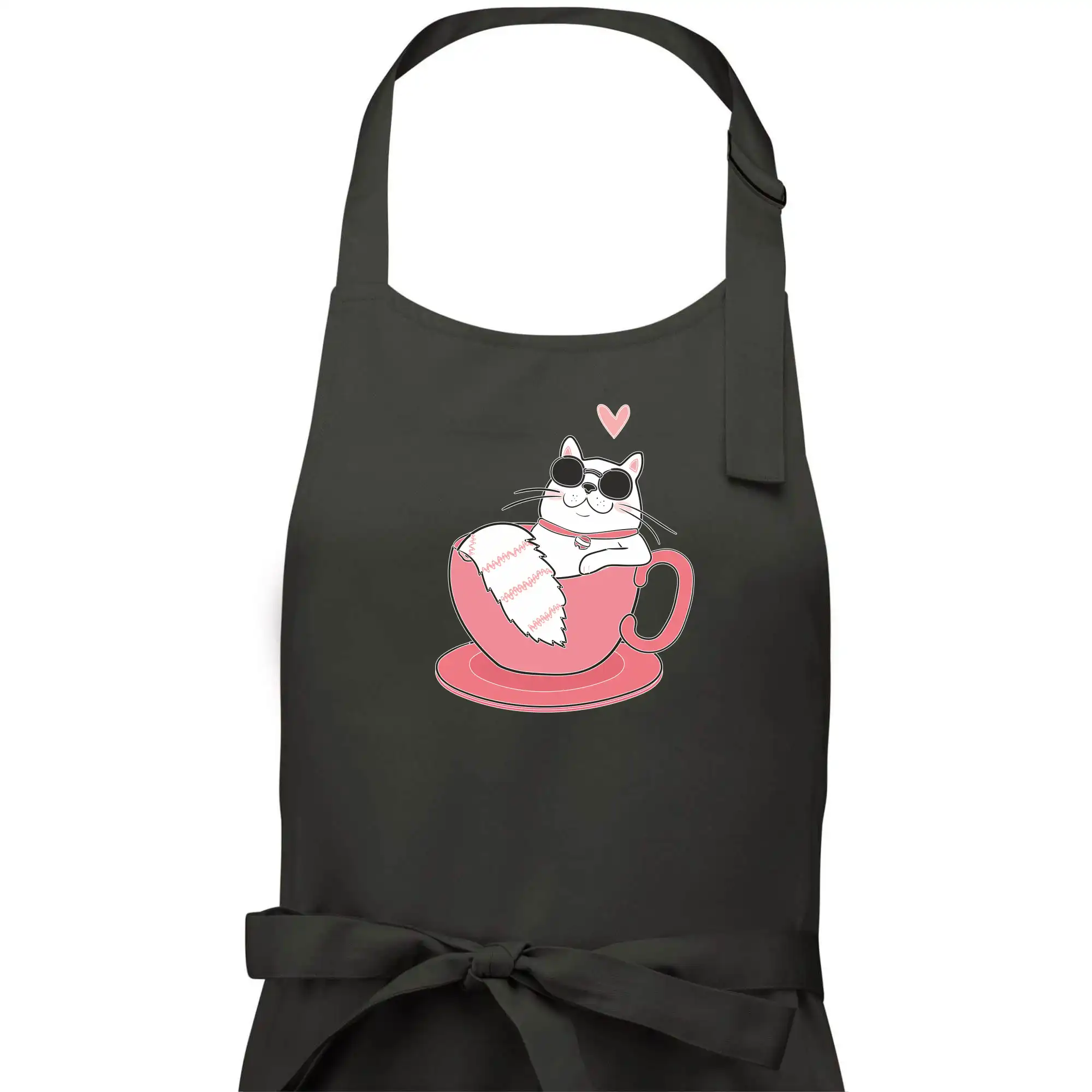 Hustá kočka v hrníčku