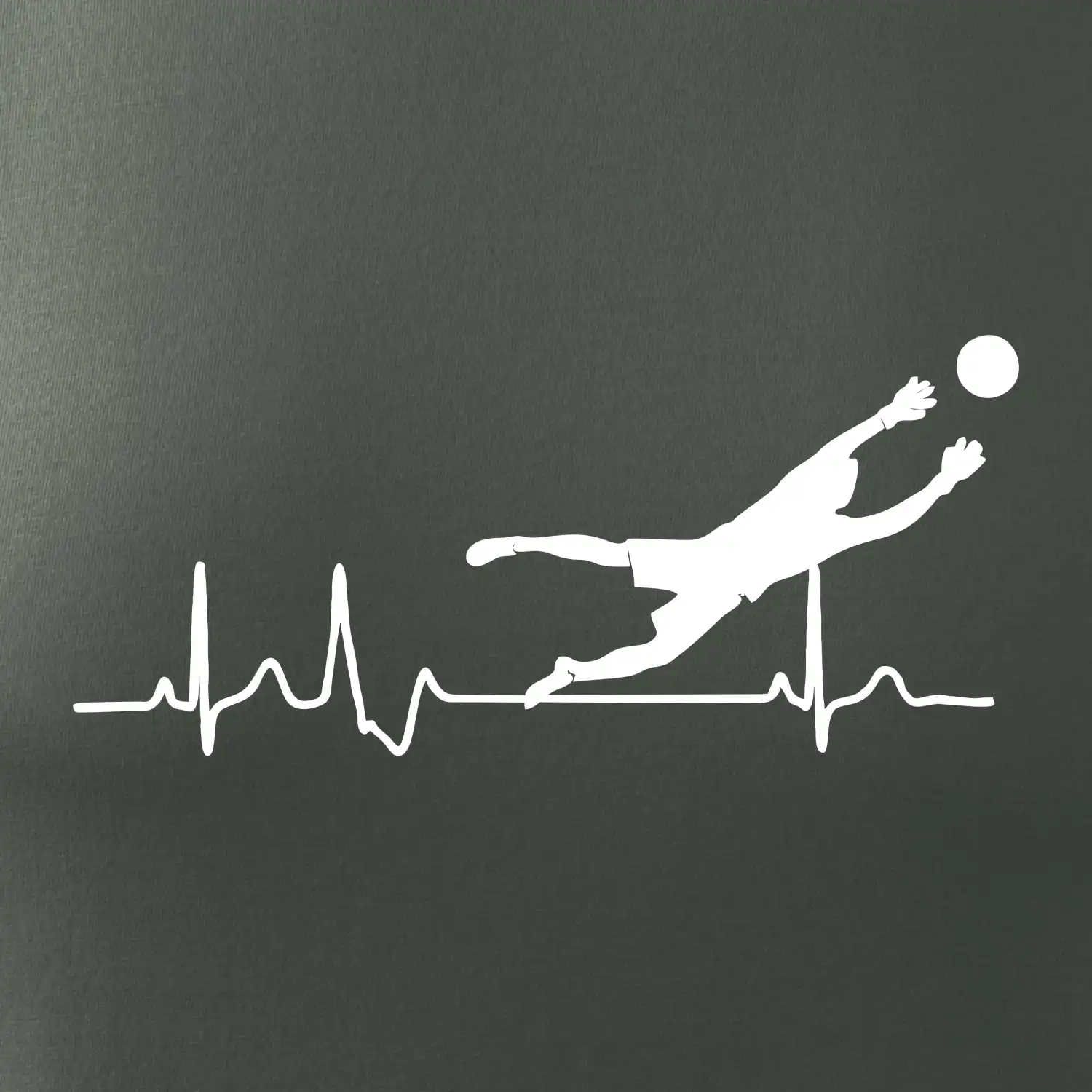 Ekg fotbal brankář