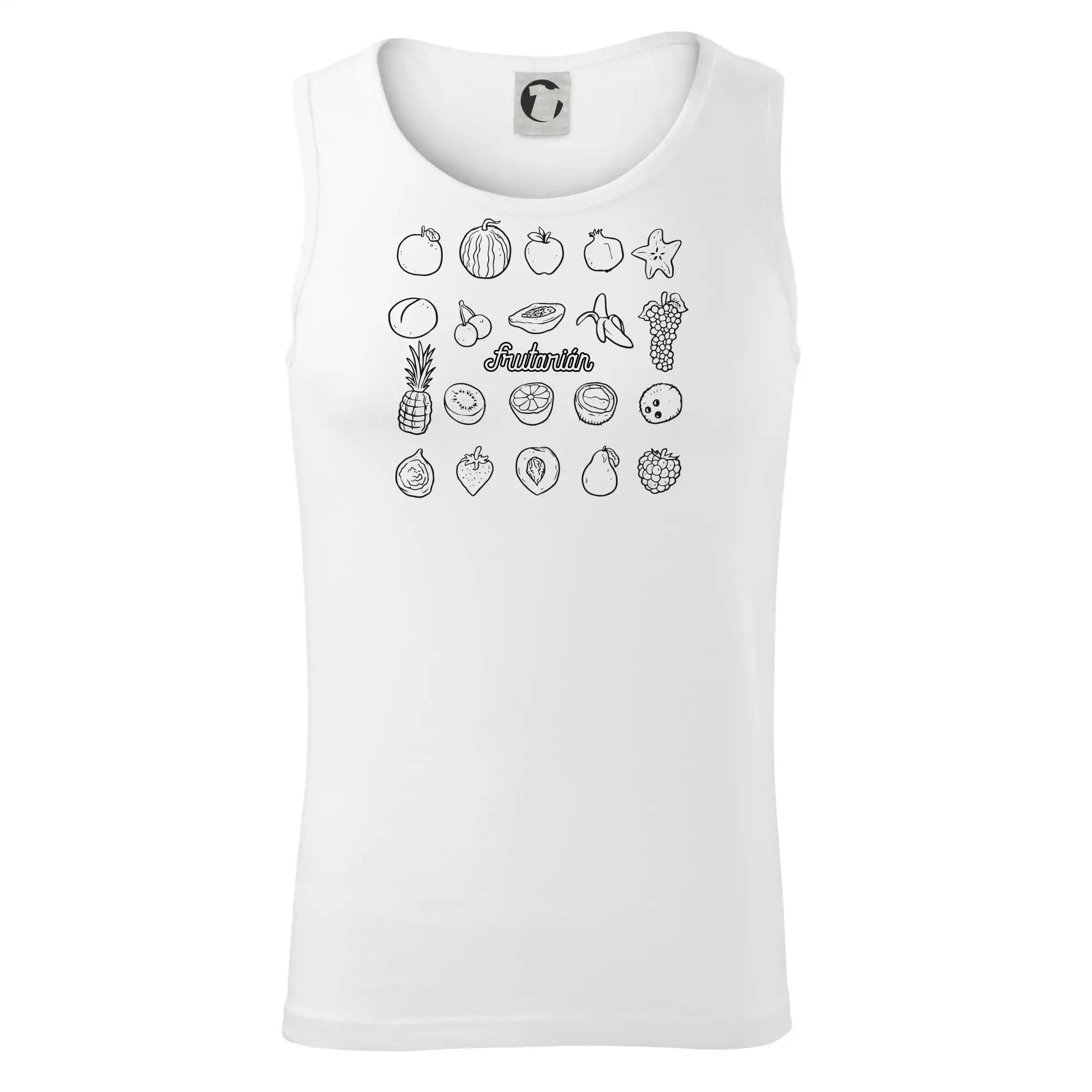 Frutarián ovoce ve čtverci