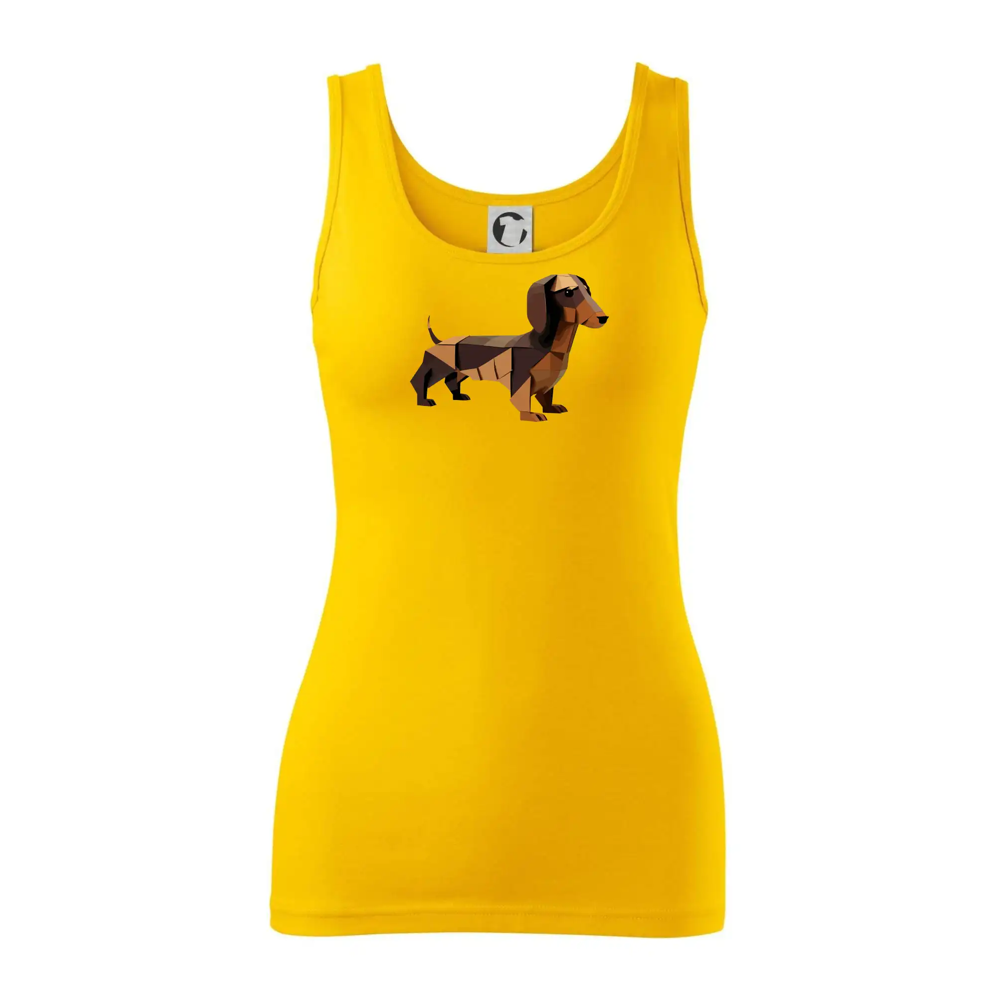 Jezevčík - slepený z papíru