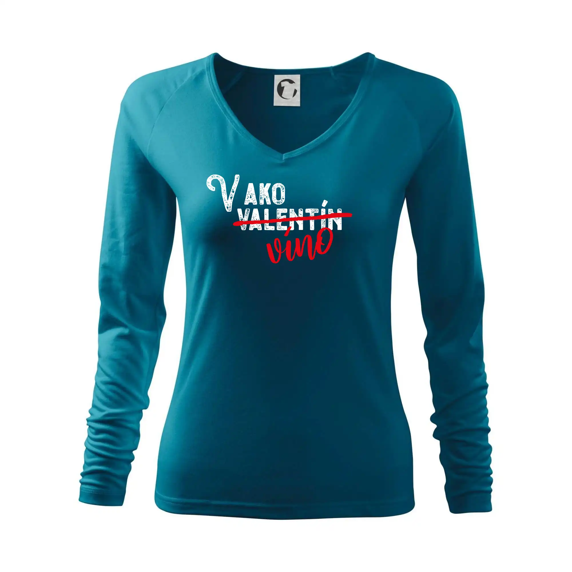 V ako Valentín víno