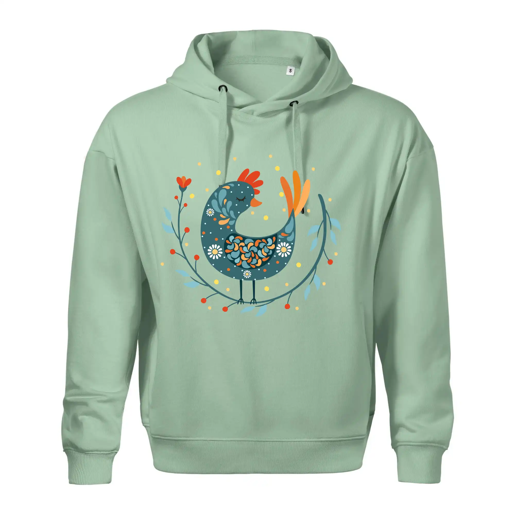 Folklor - slepice s kopretinou