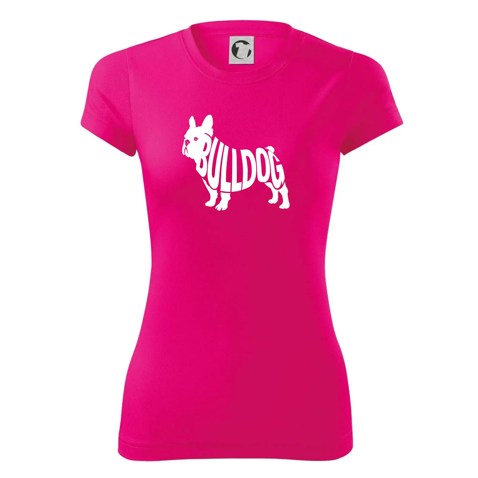 Bulldog  nápis v těle