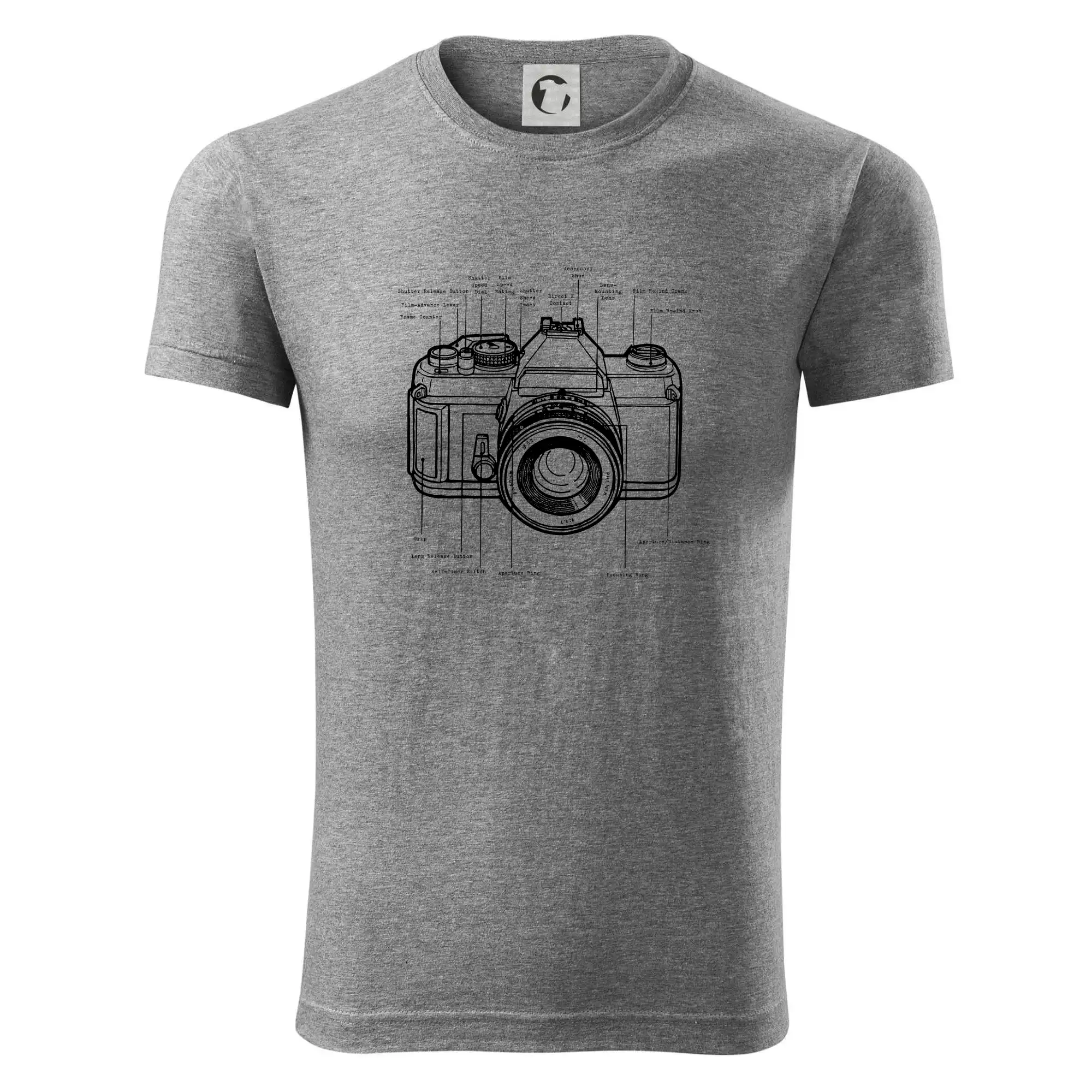 Nákres starý fotoaparát