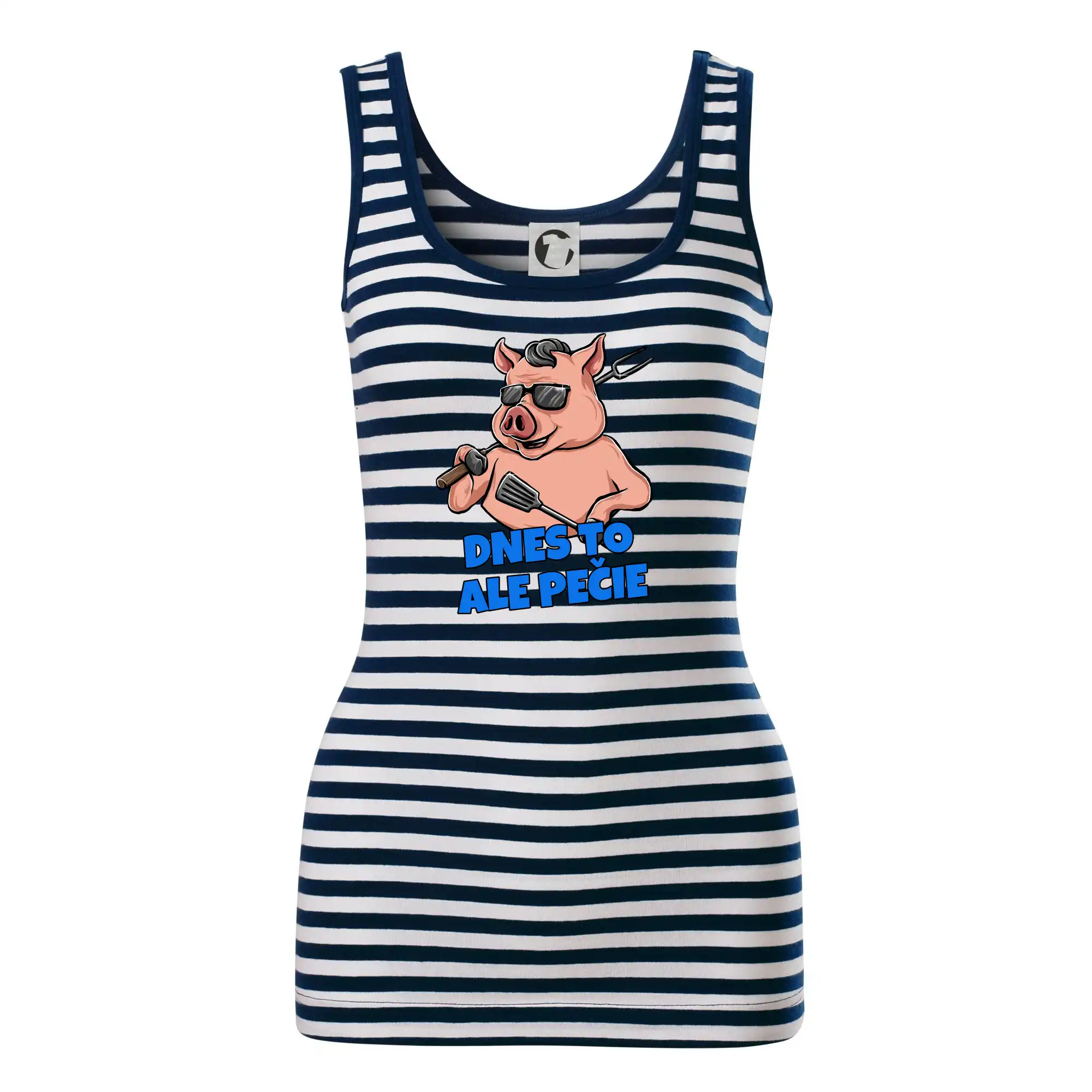 Tričká a zástery na grilovanie - Dnes to ale pečie - Sailor tielko na vodu