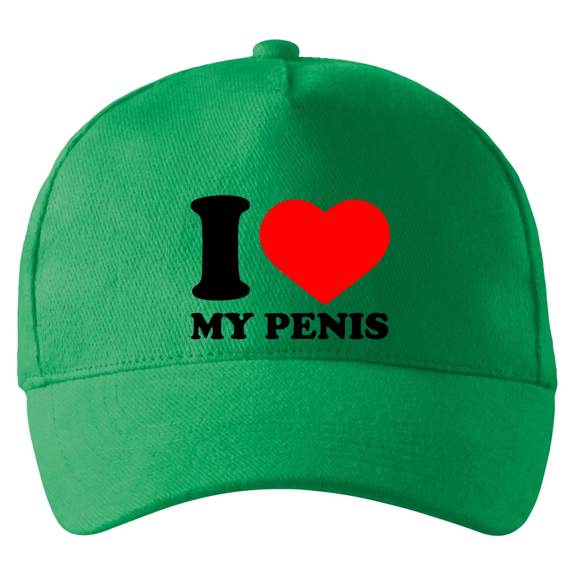 Tričká na párty - I love my penis - Šiltovka so zahnutým šiltom a mosaznou sponou