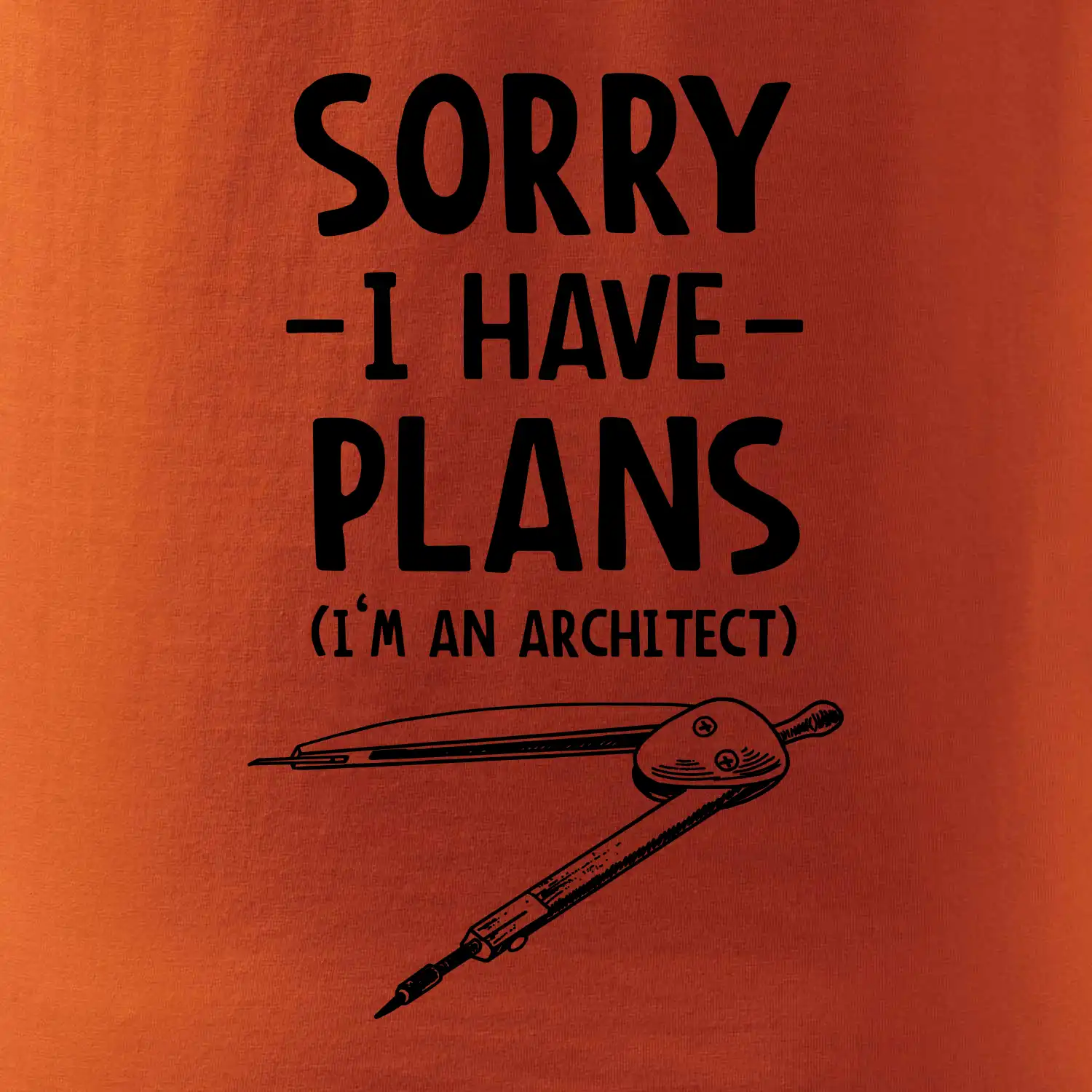 Sorry I have plans - architect