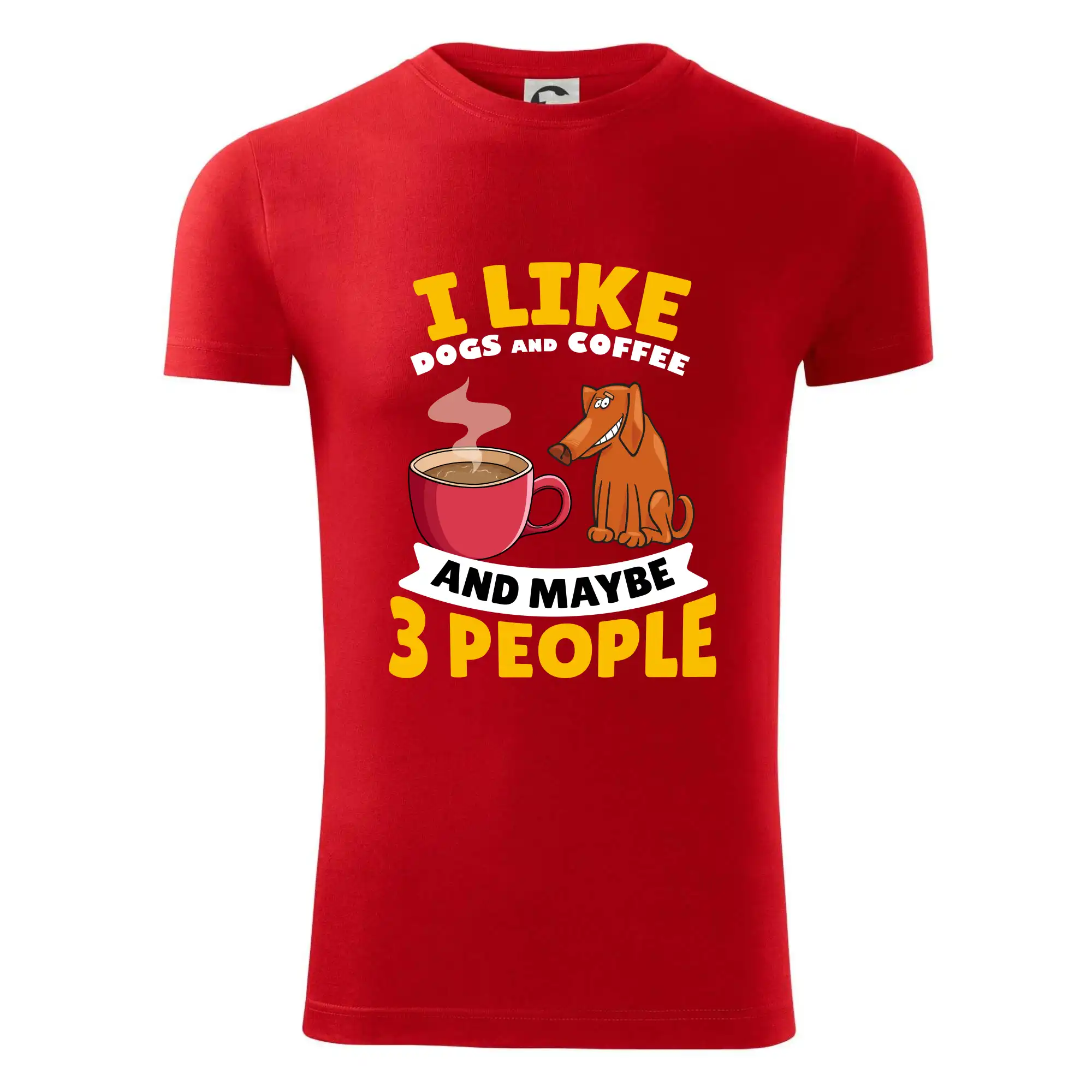 I like dogs and coffee and maybe 3 people