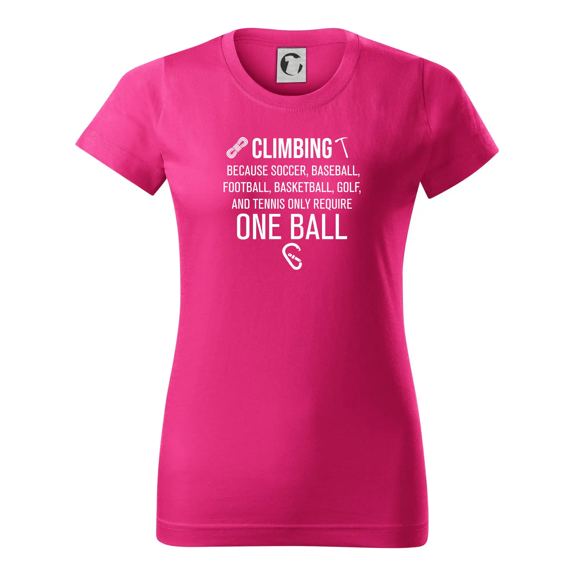 Climbing beacause one ball