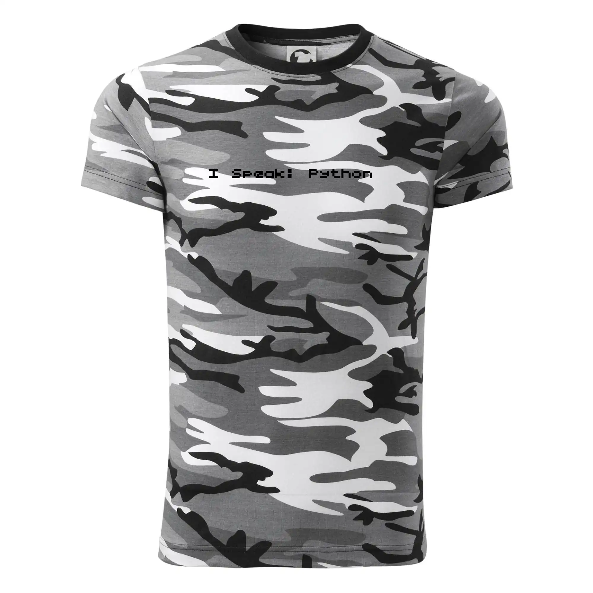 Tričká pre ajťákov - I Speak Python - Army CAMOUFLAGE