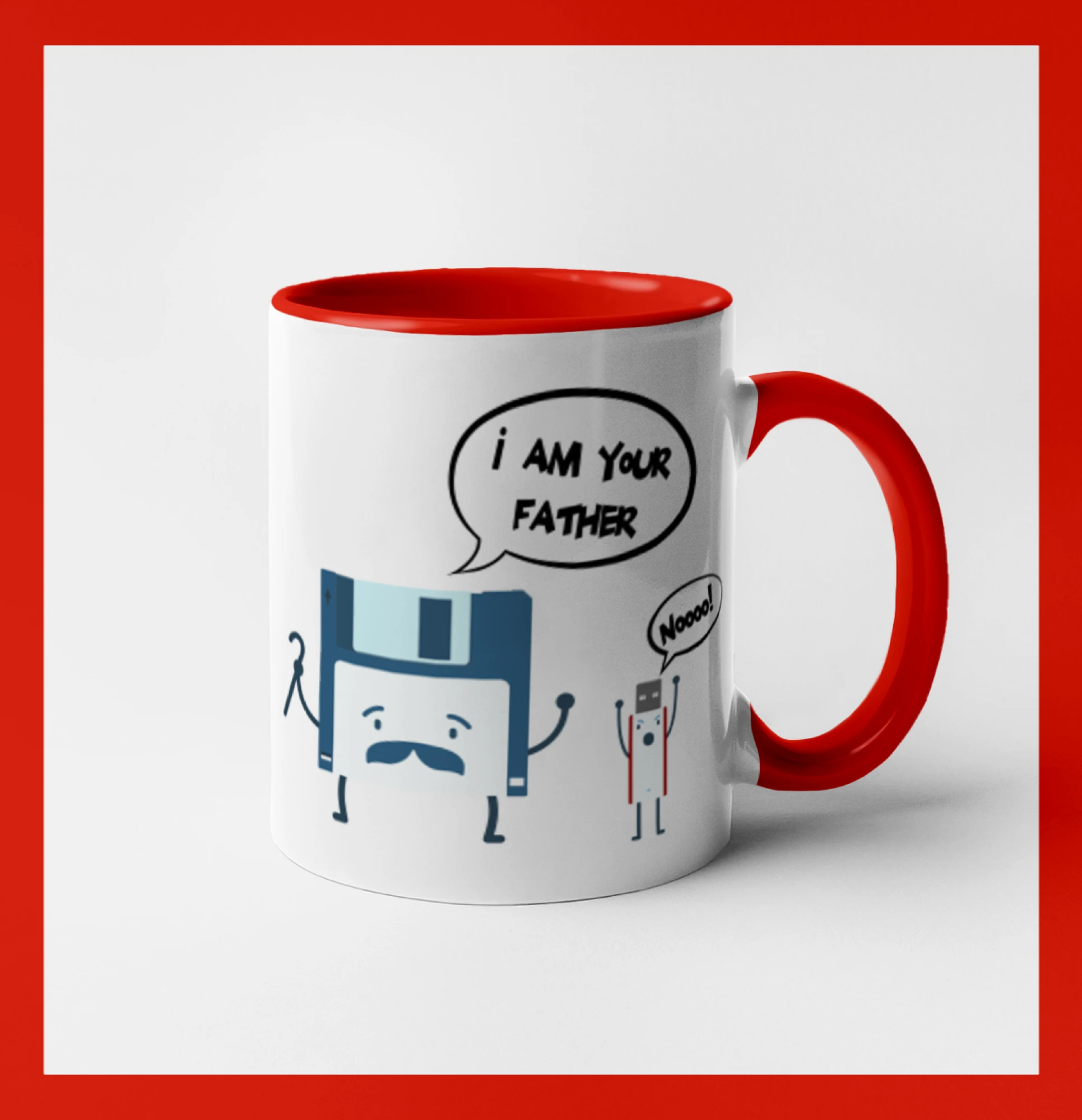 Tričká pre ajťákov - I am your father USB - Hrnček 