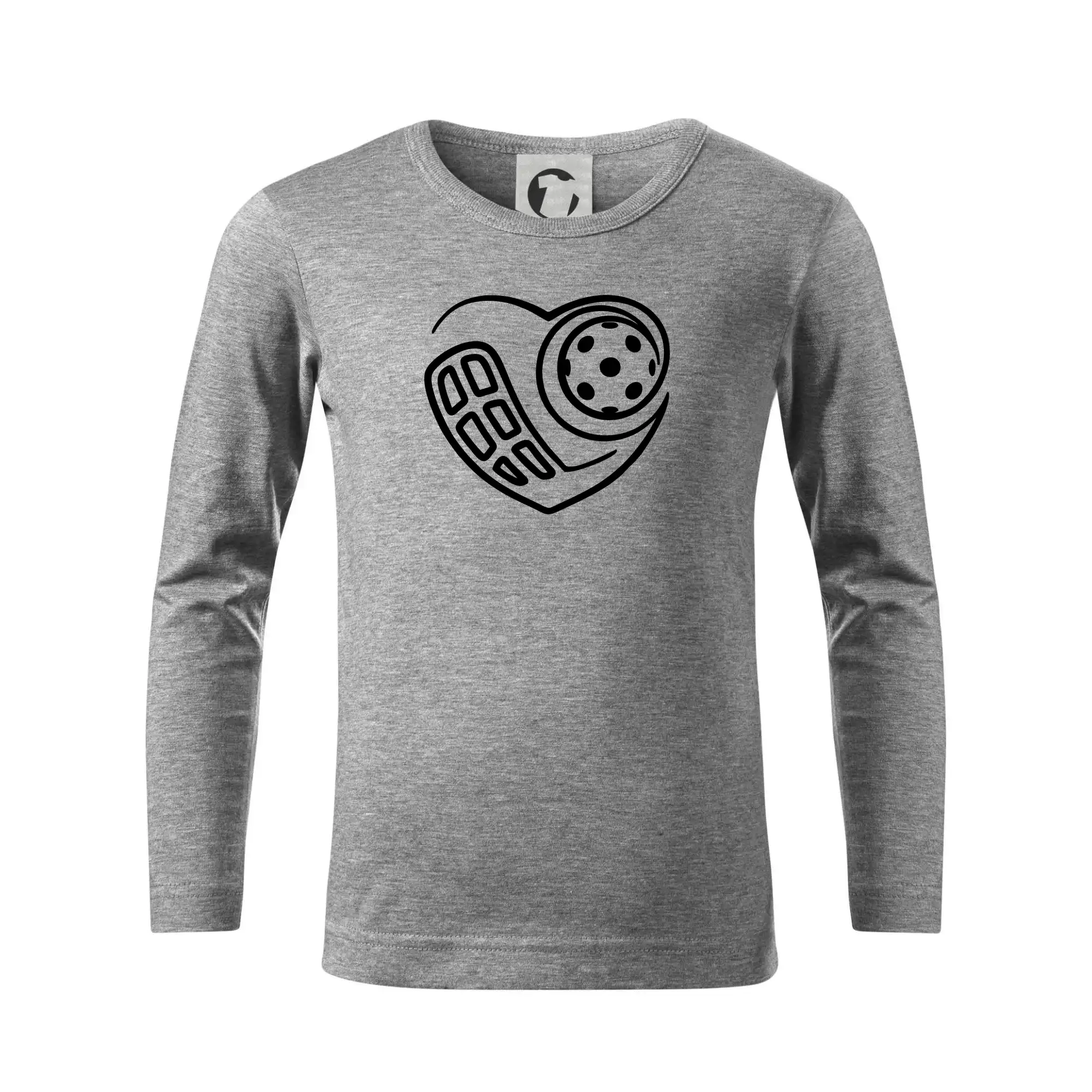 Florbalové tričká - Florbal love - Tričko detské Long Sleeve