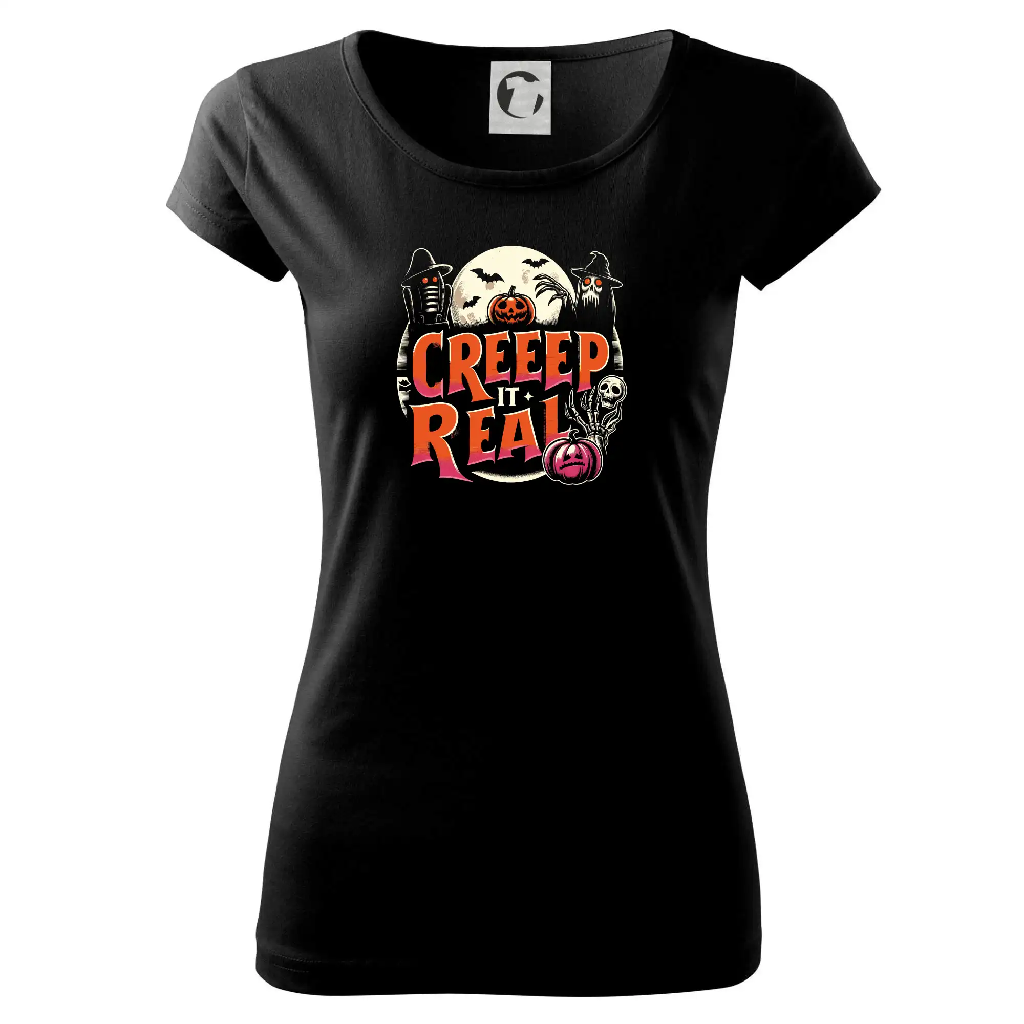 Grafické tričká - Creep it real - Dámske tričko Pure