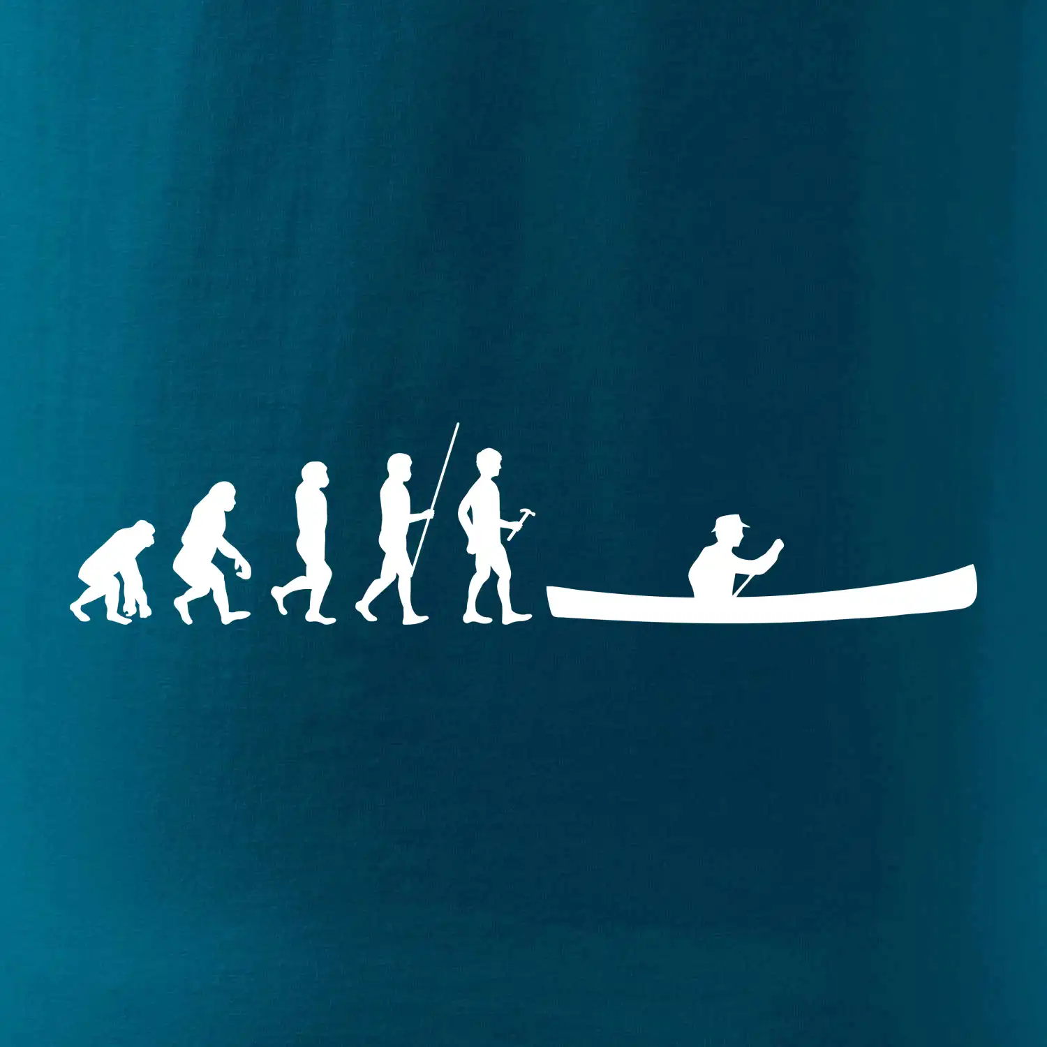 Evoluce kanoe stará