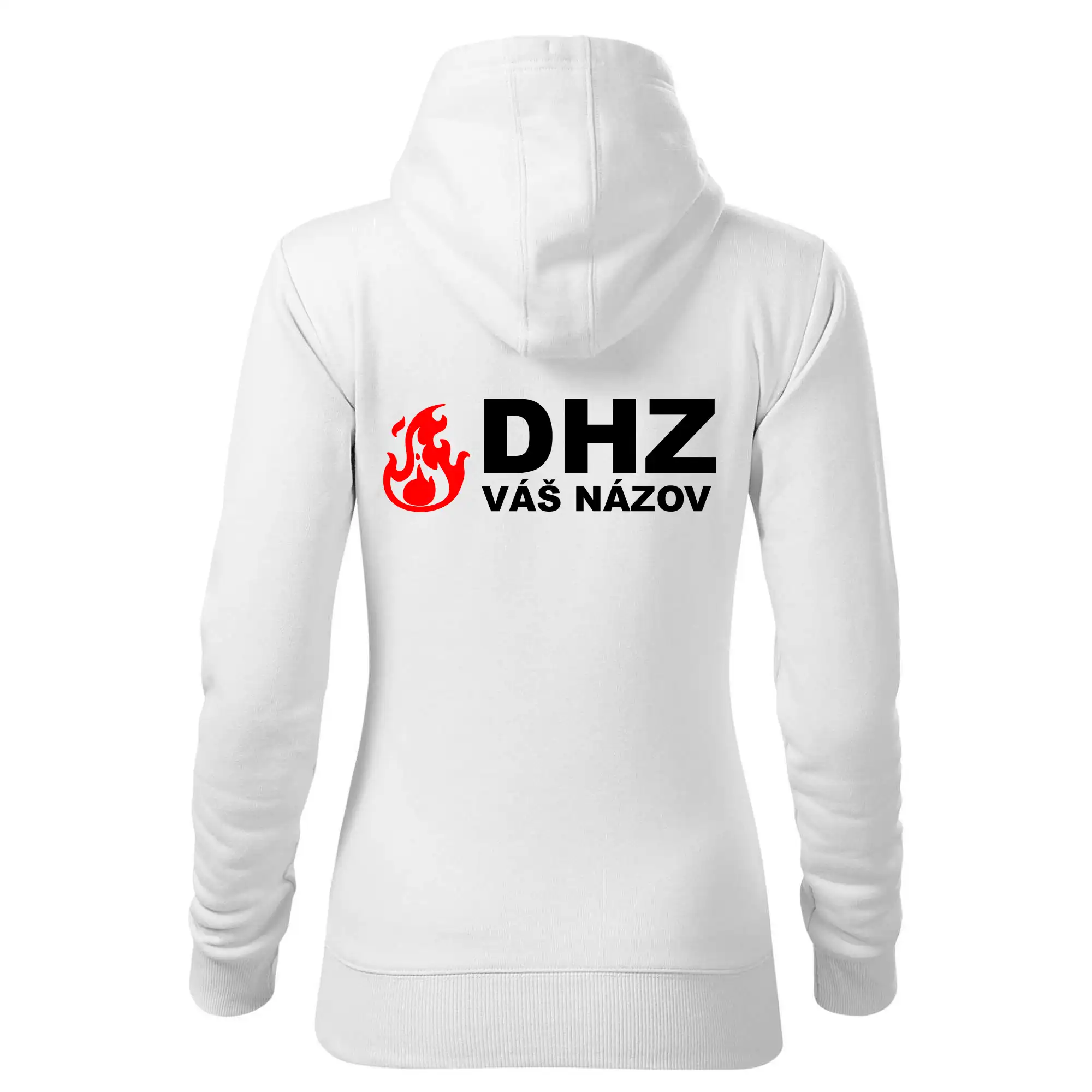 DHZ (oheň, firesport, názov sboru - vlastný nápis)