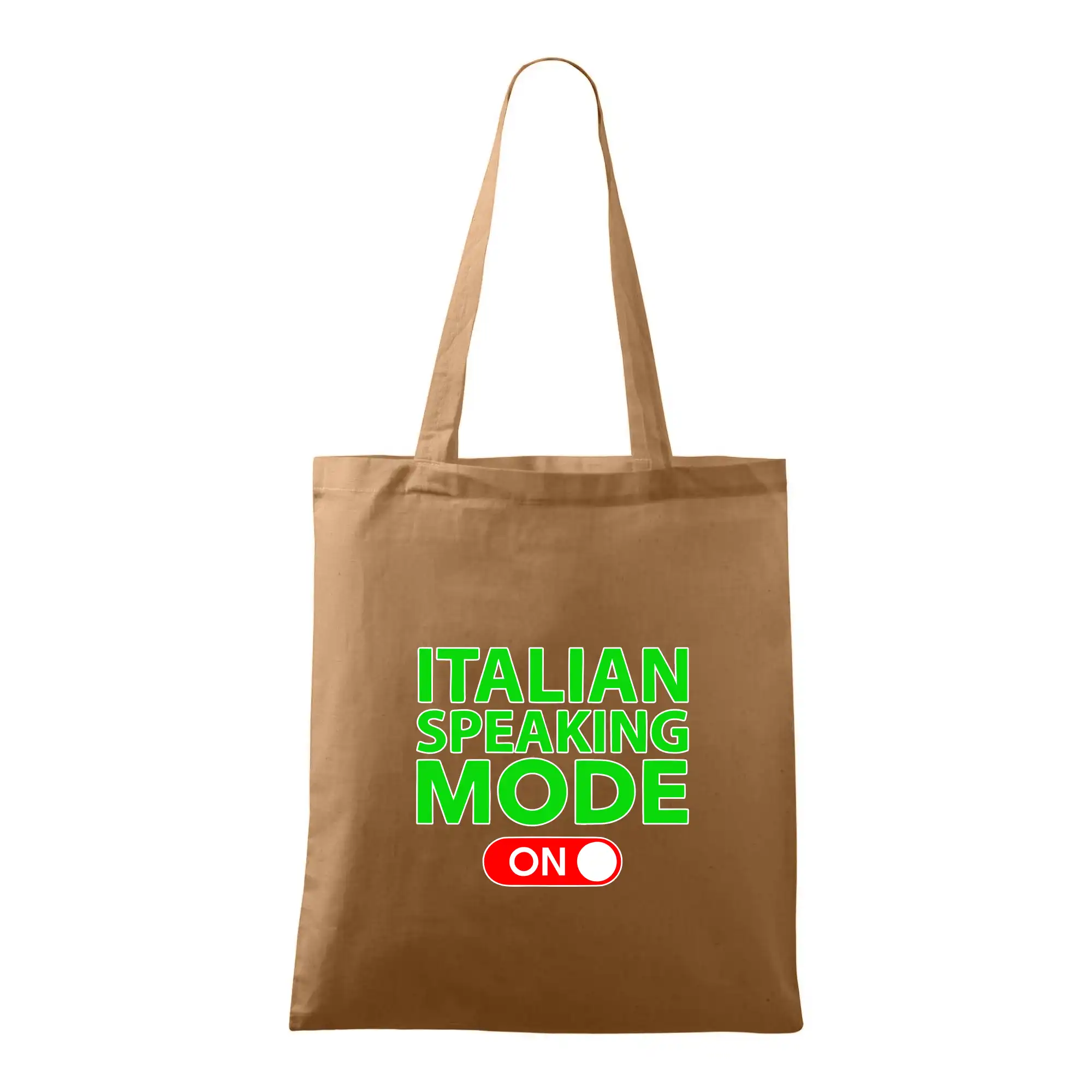 Tričká Taliansko - Italian speaking mode - ON - Taška bavlnená