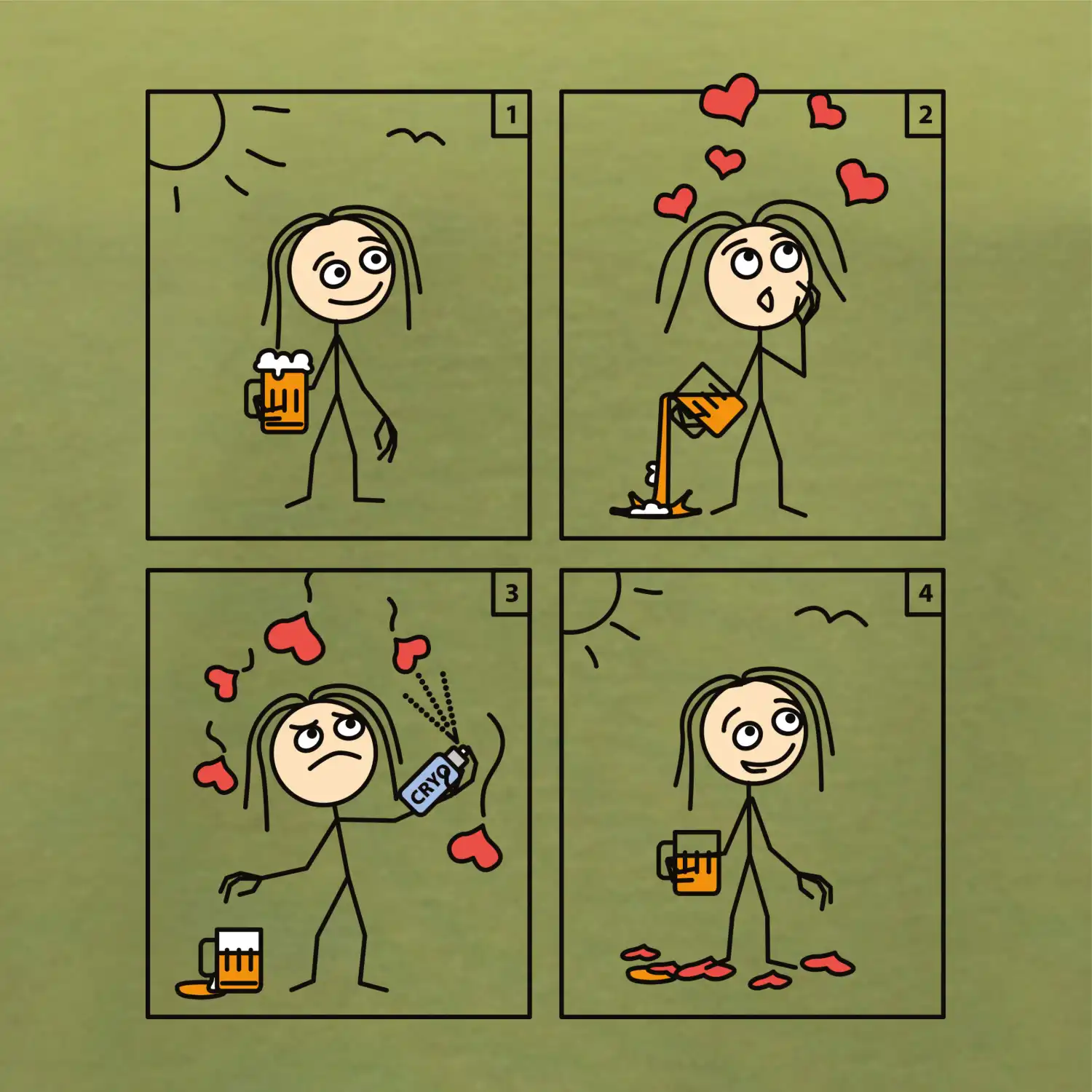 Láska já a pivo (Hana-creative)