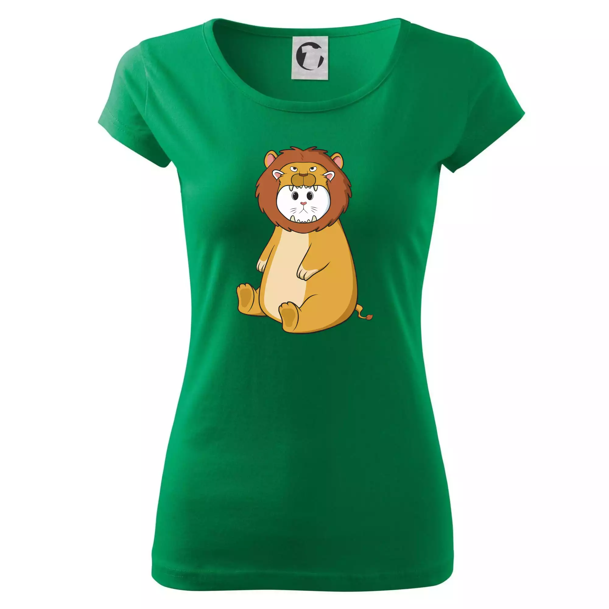 Kočka v převleku lva