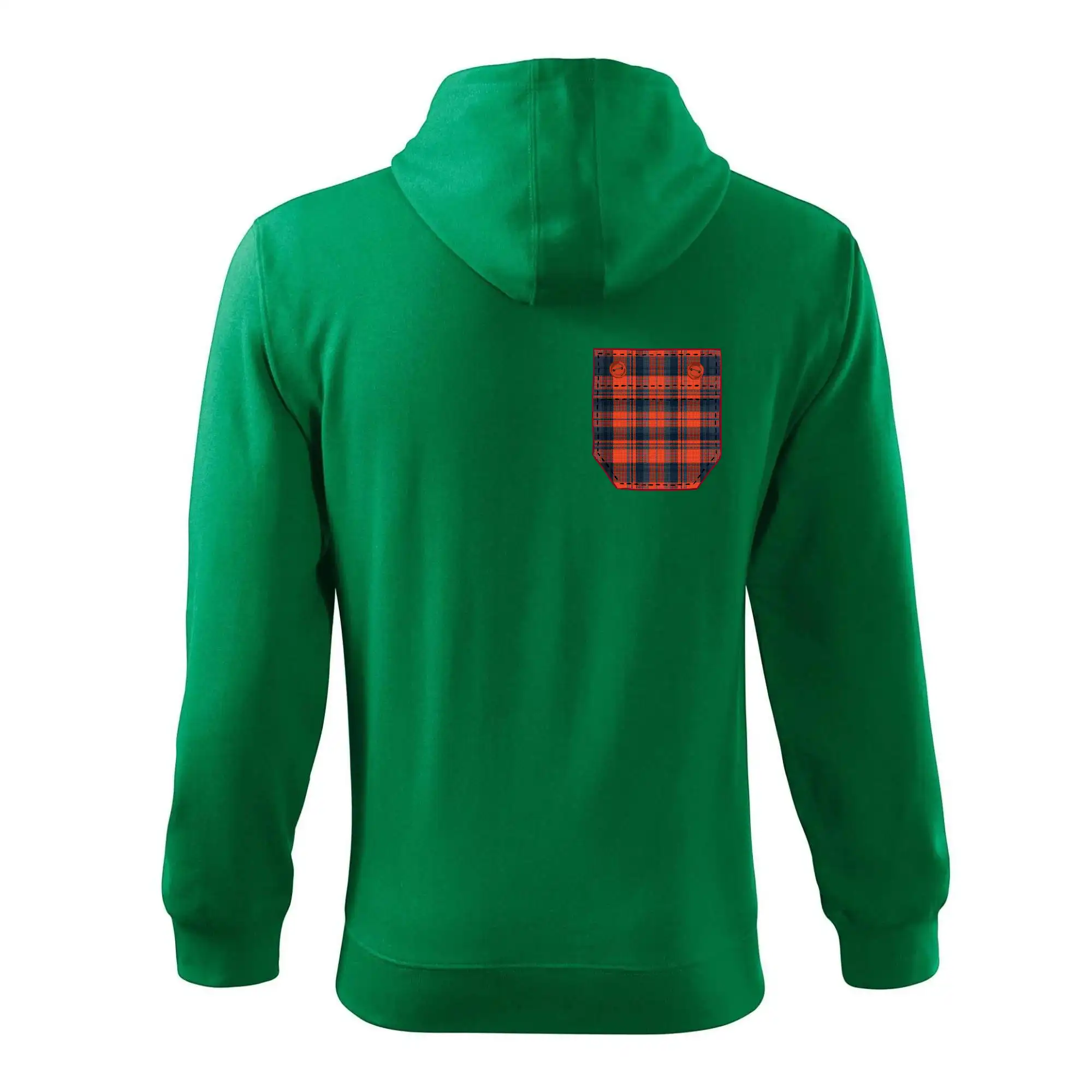 Flanelové triko červené