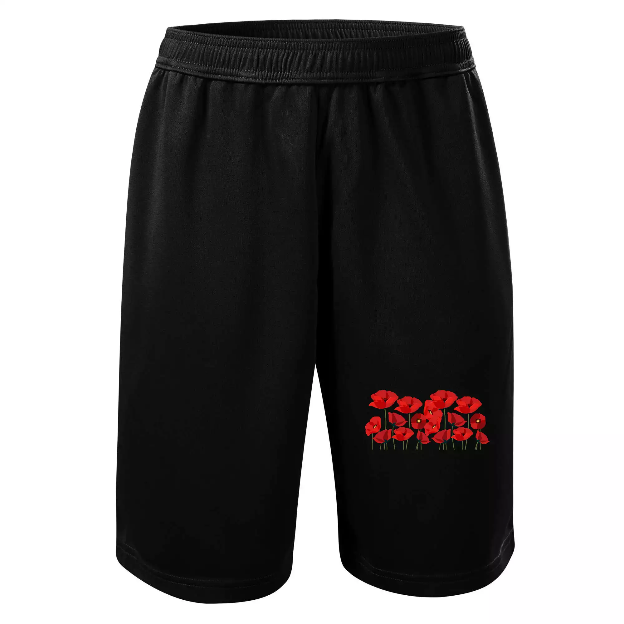 Vlčí mák v řadě