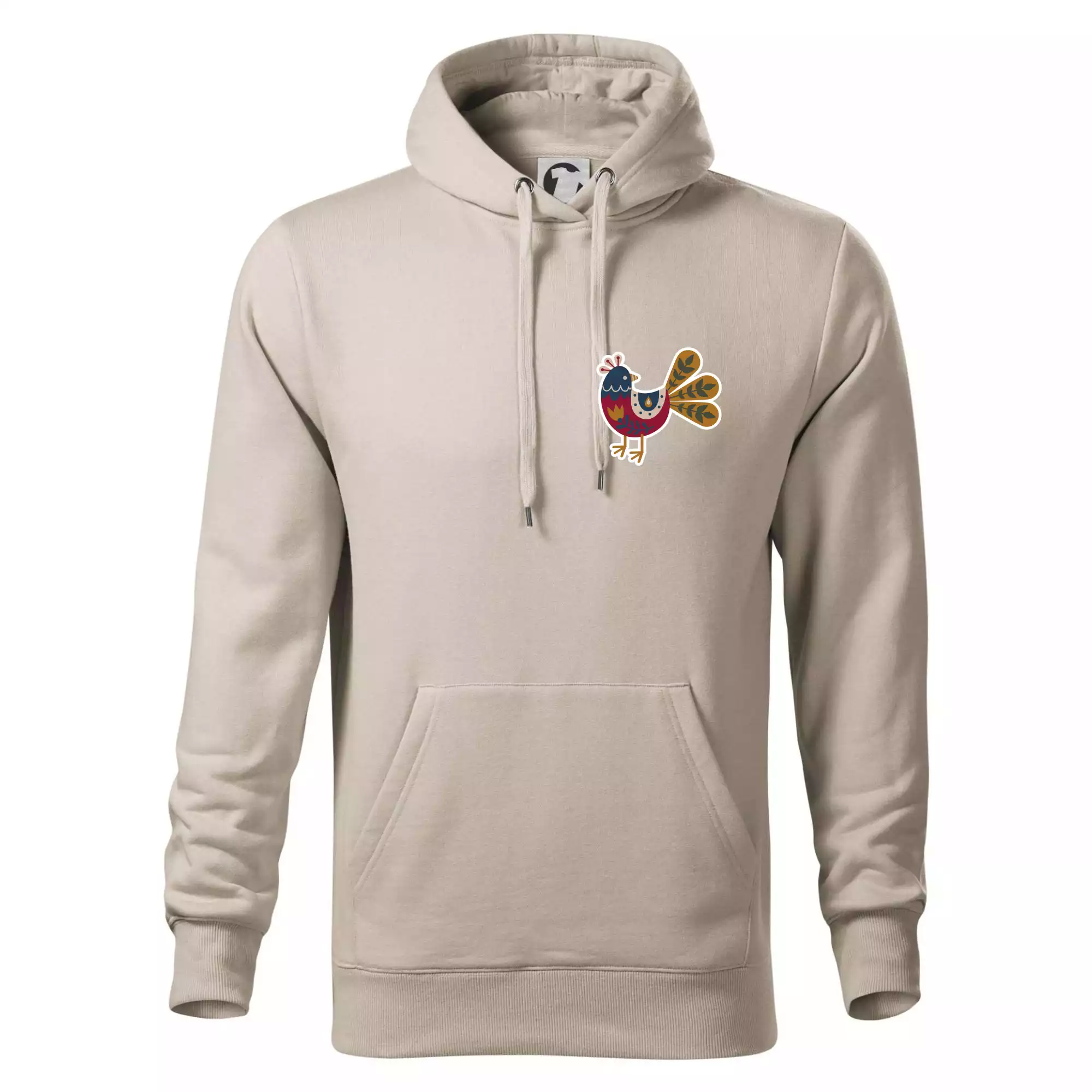 Folklor na prsu slepice