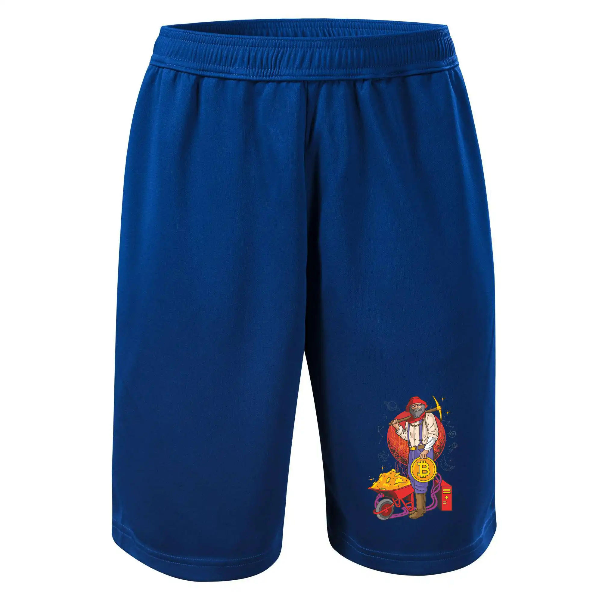 Horník těží bitcoiny