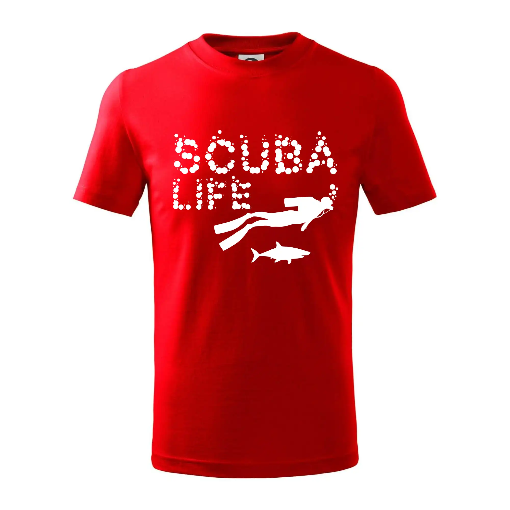 Potápačské tričká - Scuba life - Tričko detské bavlnené
