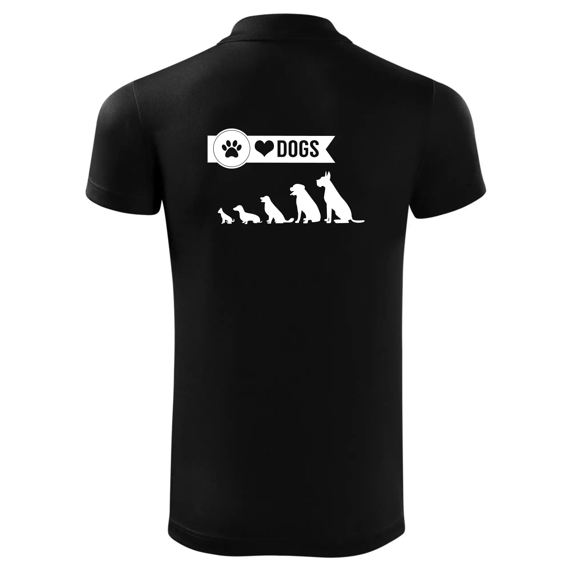 I love dogs - tlapka