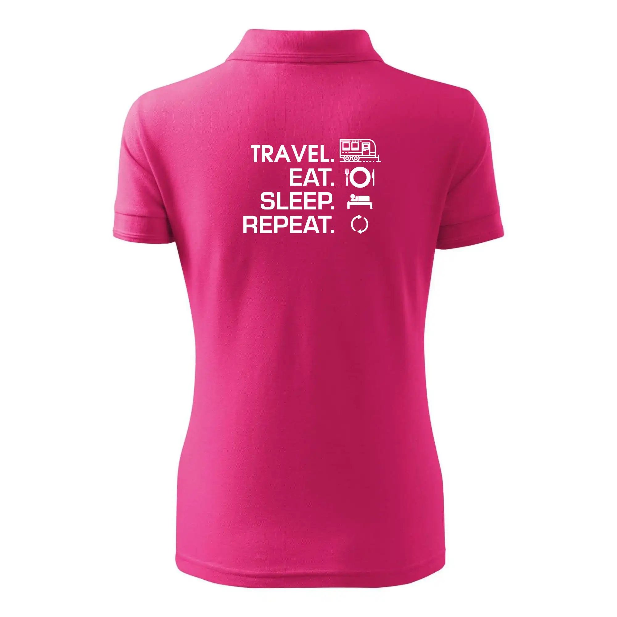 Eat sleep travel - Velký  přívěs