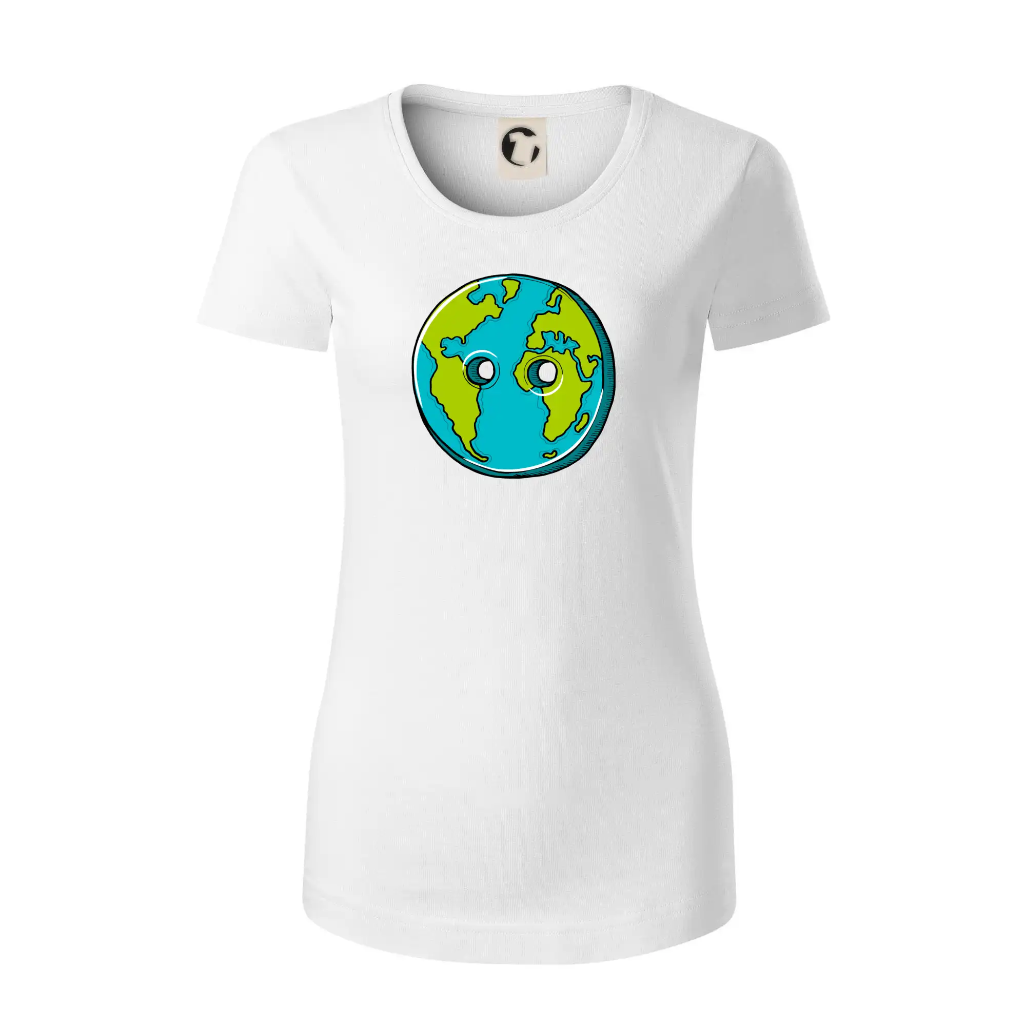 Planeta země knoflík (Pecka design)