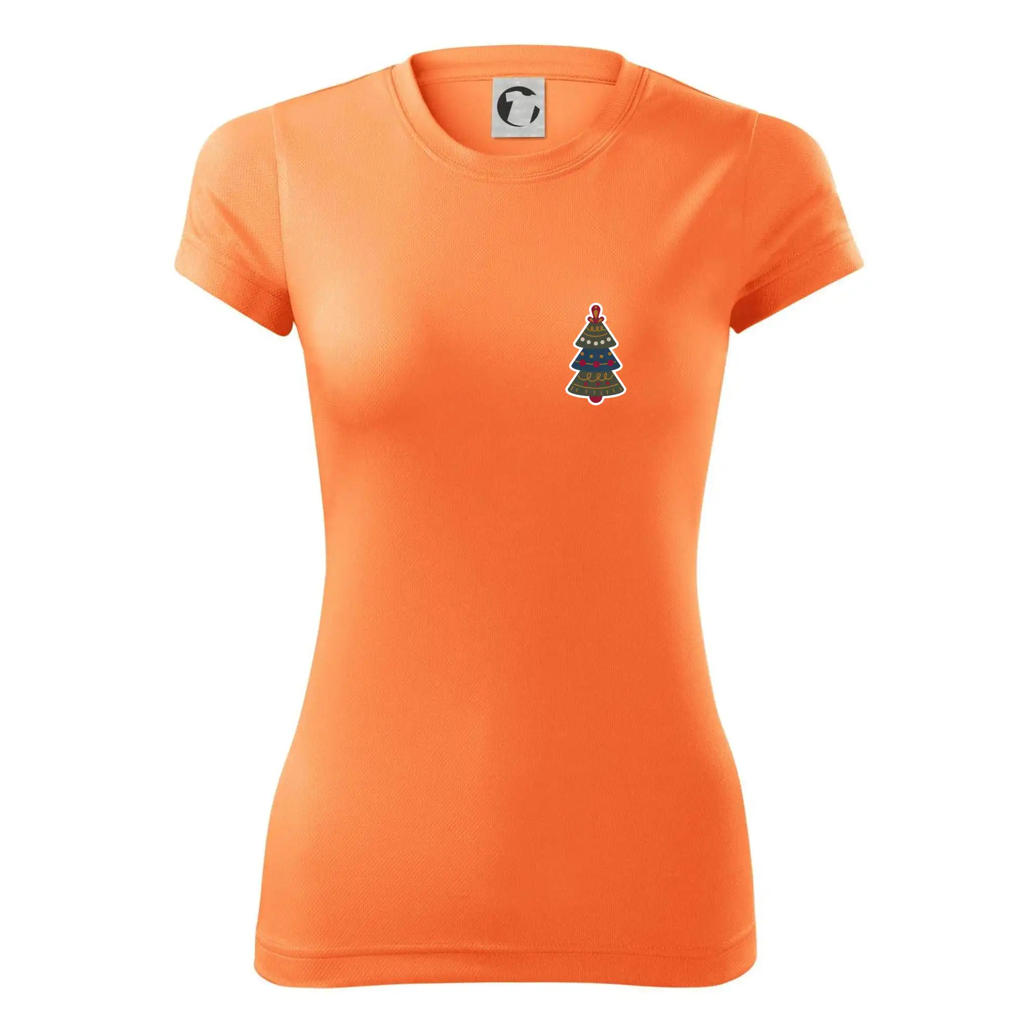 Folklor na prsu vánoční stromek