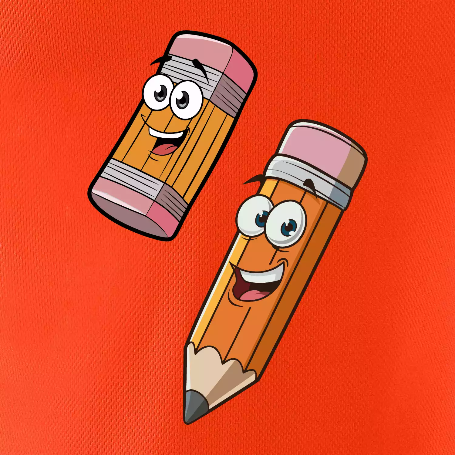 Parové triko - Tužka a guma