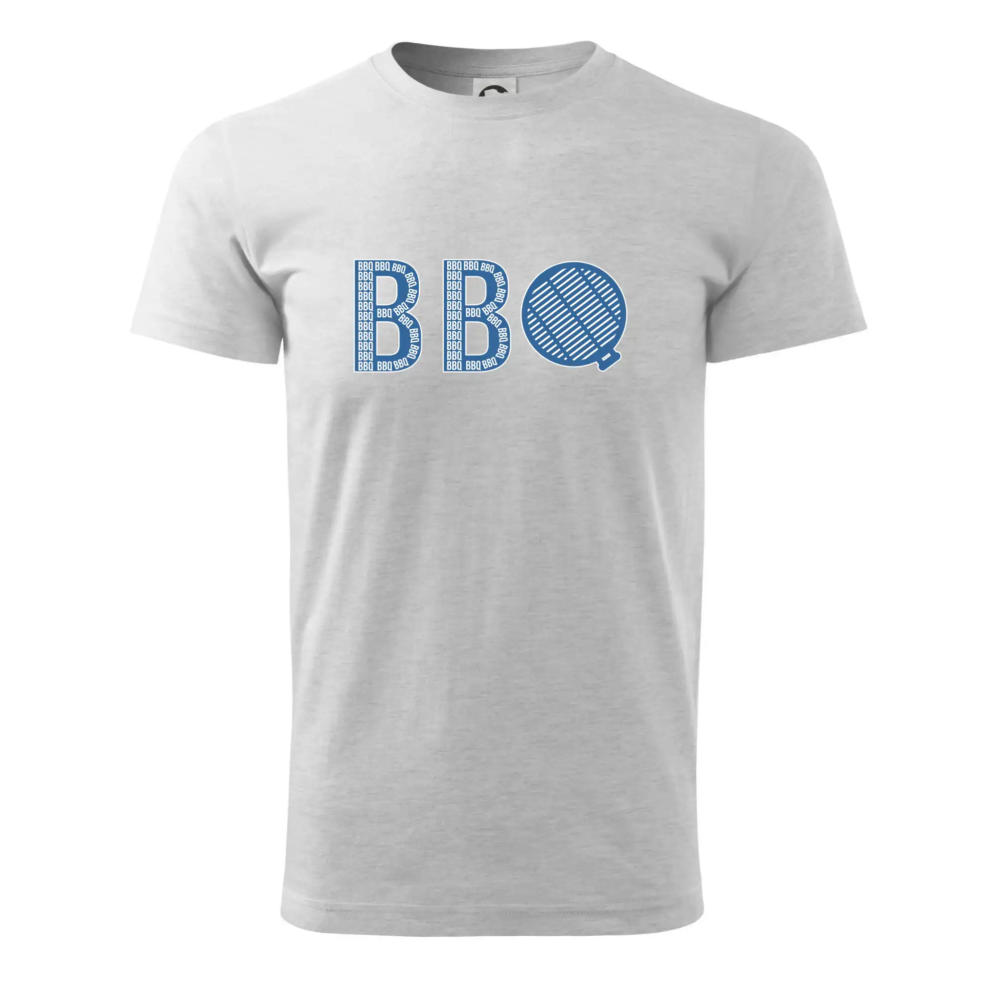 Tričká a zástery na grilovanie - BBQ nápis - Tričko extra veľké  (5-8XL)