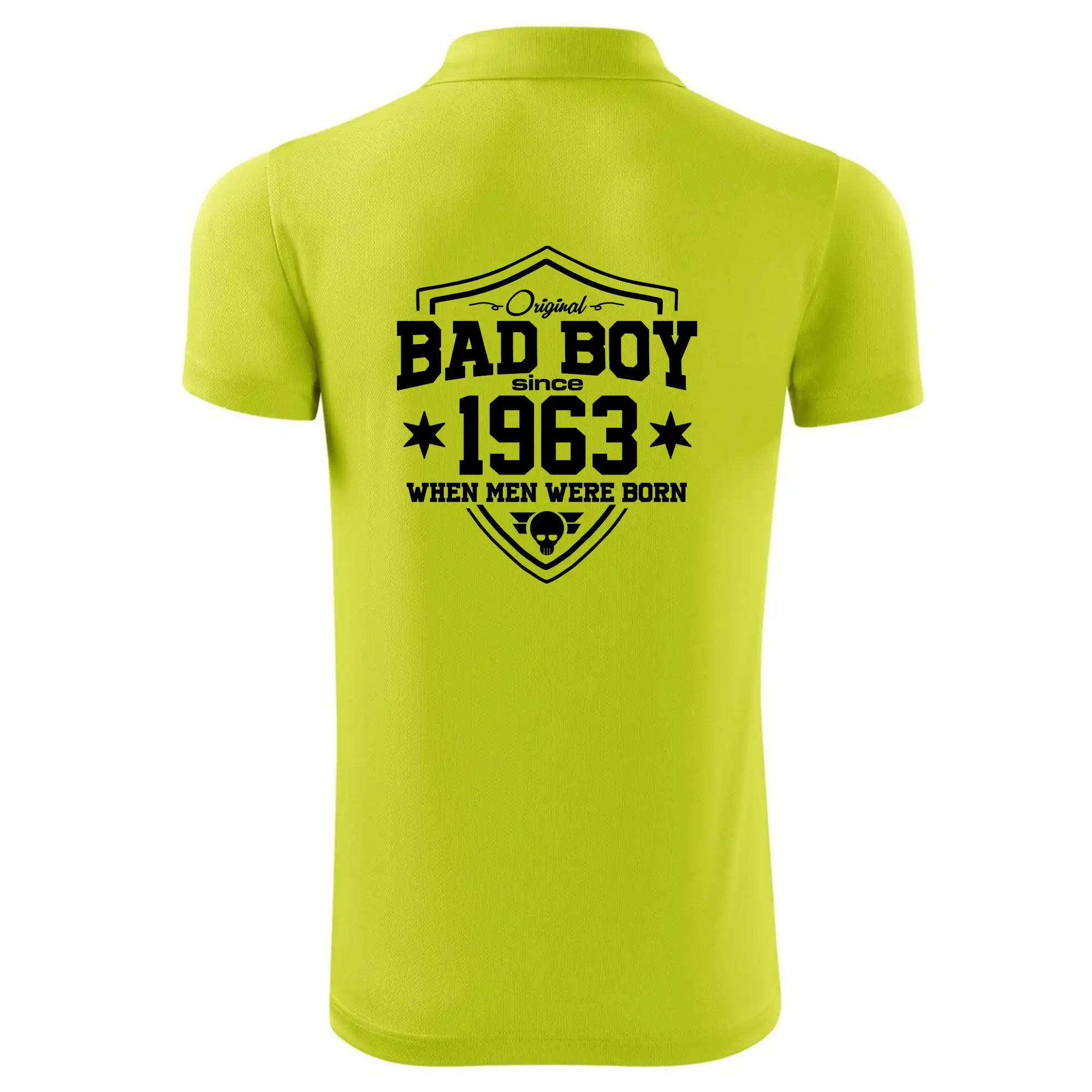Tričká k narodeninám - Bad boy since 1963 - Polokošeľa Victory (športové)