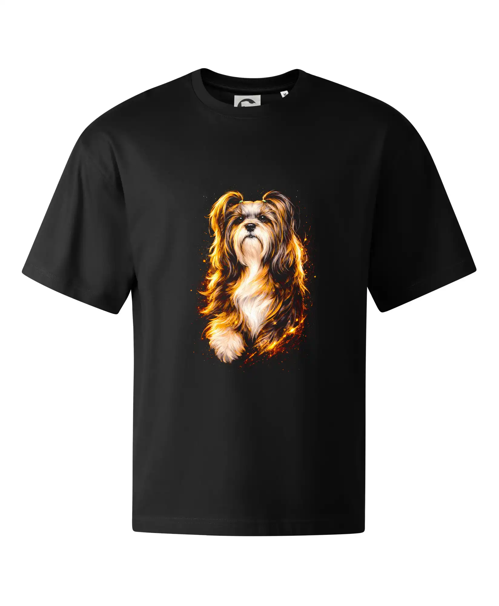 Ostatné psie plemená - Obrázok poltón Shih-tzu bežiaci - Stage unisex - OVERSIZE