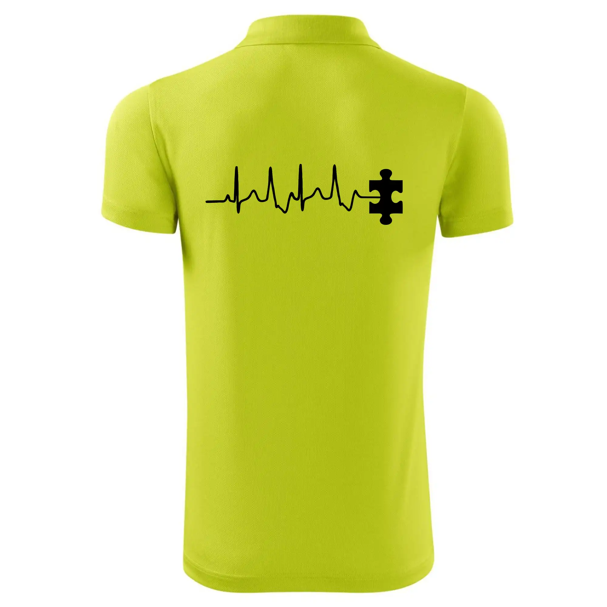 Tričká pre zamilovaných - EKG puzzle rozpojené - Polokošeľa Victory (športové)