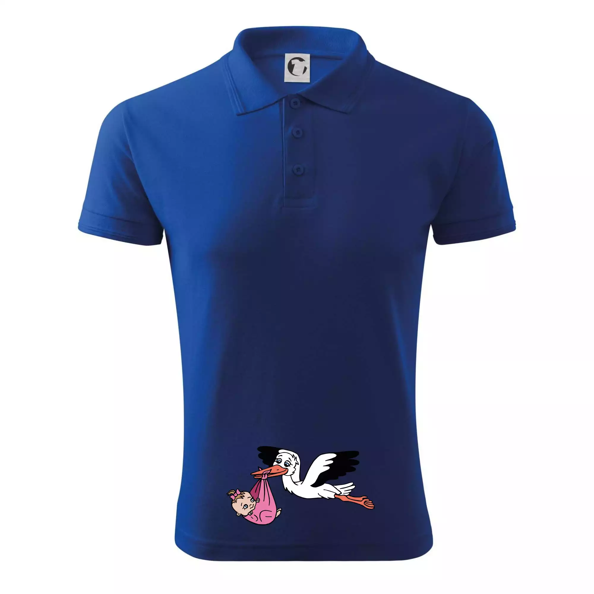 Čáp a miminko - holka (Hana-creative)