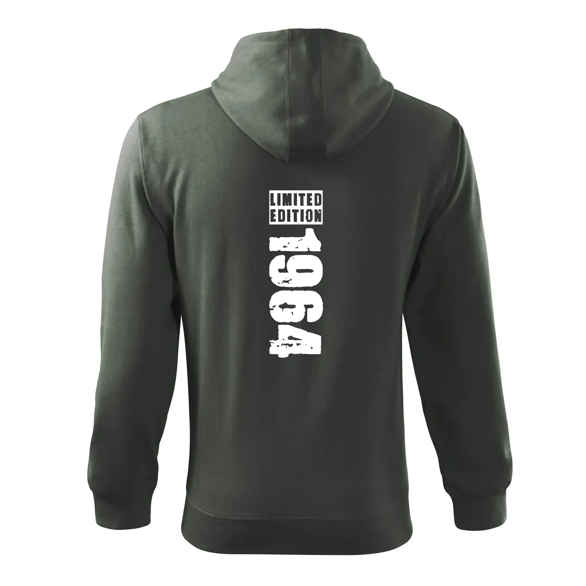 Tričká k narodeninám - Limited edition 1964 pruh - Mikina s kapucňou na zips trendy zipper