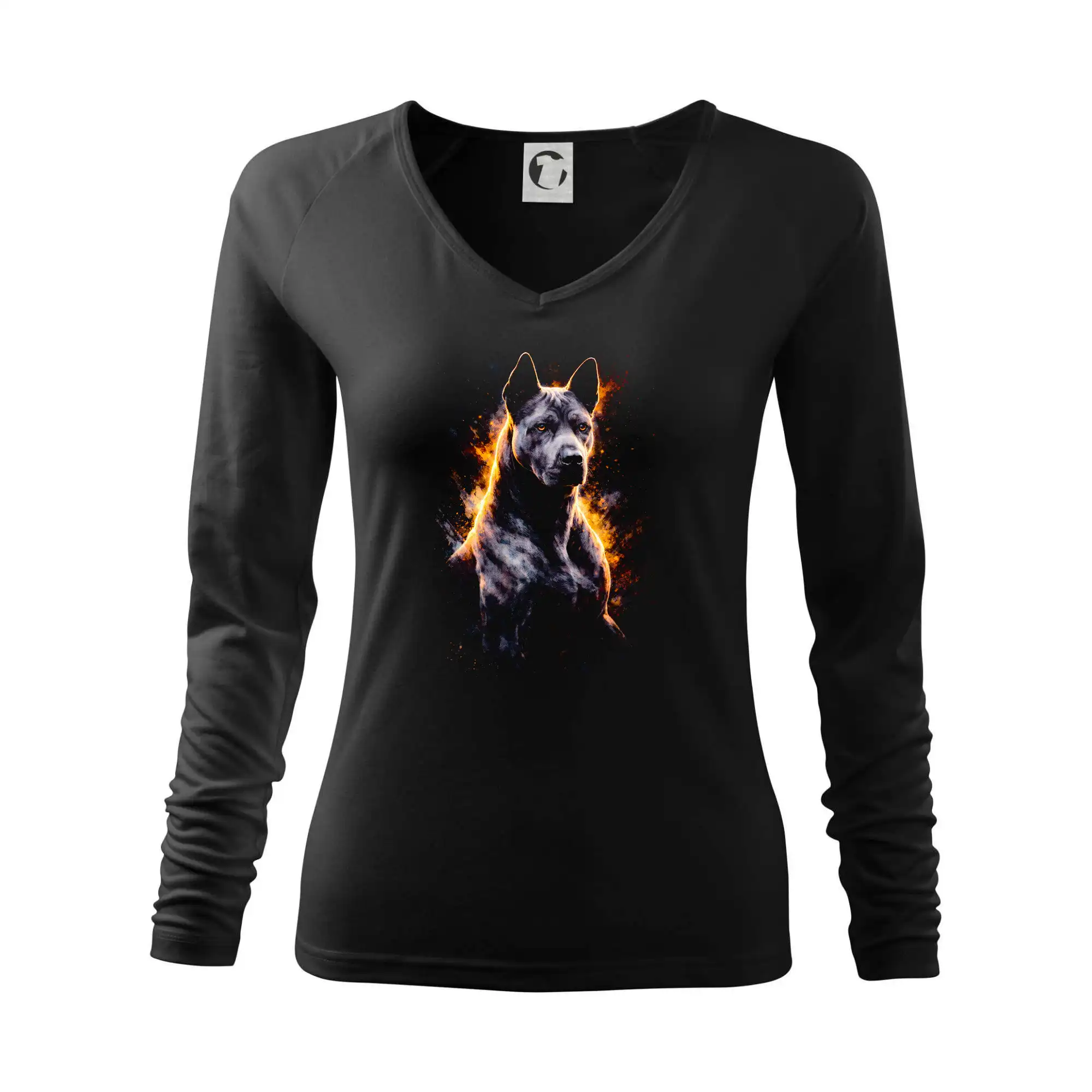 Ostatné psie plemená - Obrázok poltón Thajský ridgeback - Tričko dámske Elegance