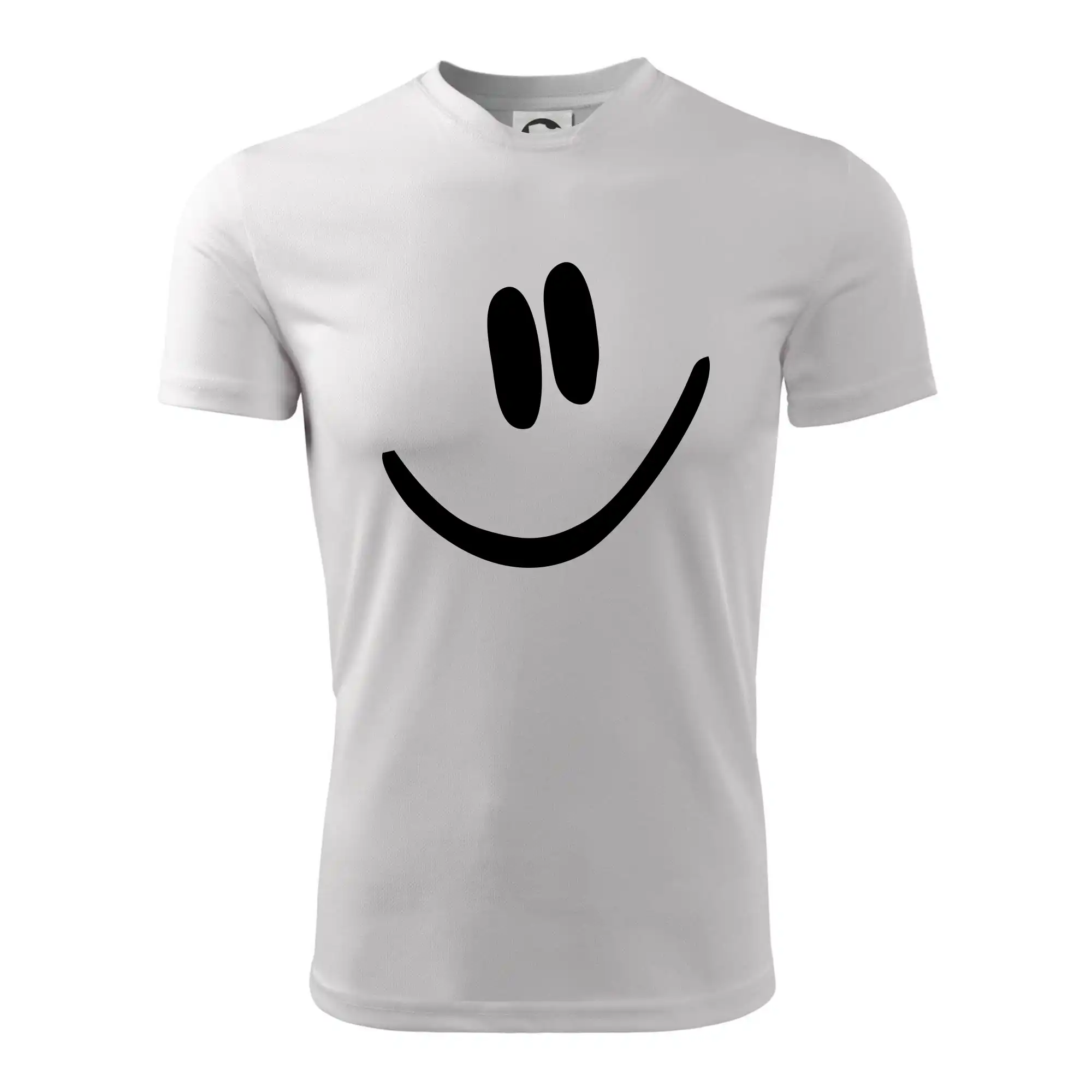 Tričká na párty - Emoji bez obrysu - usmev - Detské tričko športové