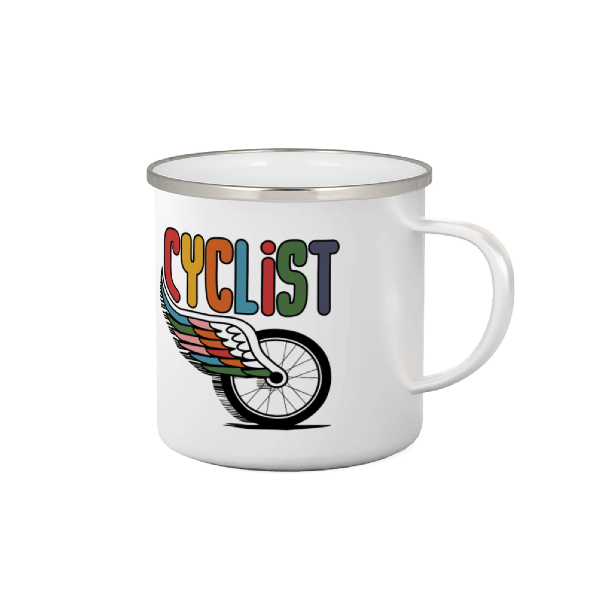 Tričko ako darček pre cyklistu - Cyclist - bicykel a krídlo - Plecháčik