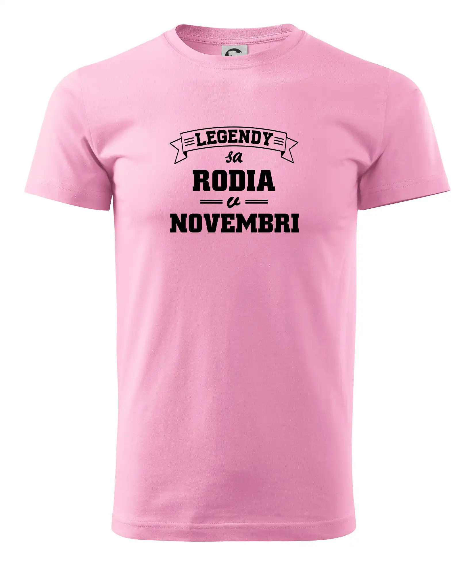 Tričká pre narodených v novembri - Legendy sa rodia v novembri - Pánske tričko nižšej gramáže