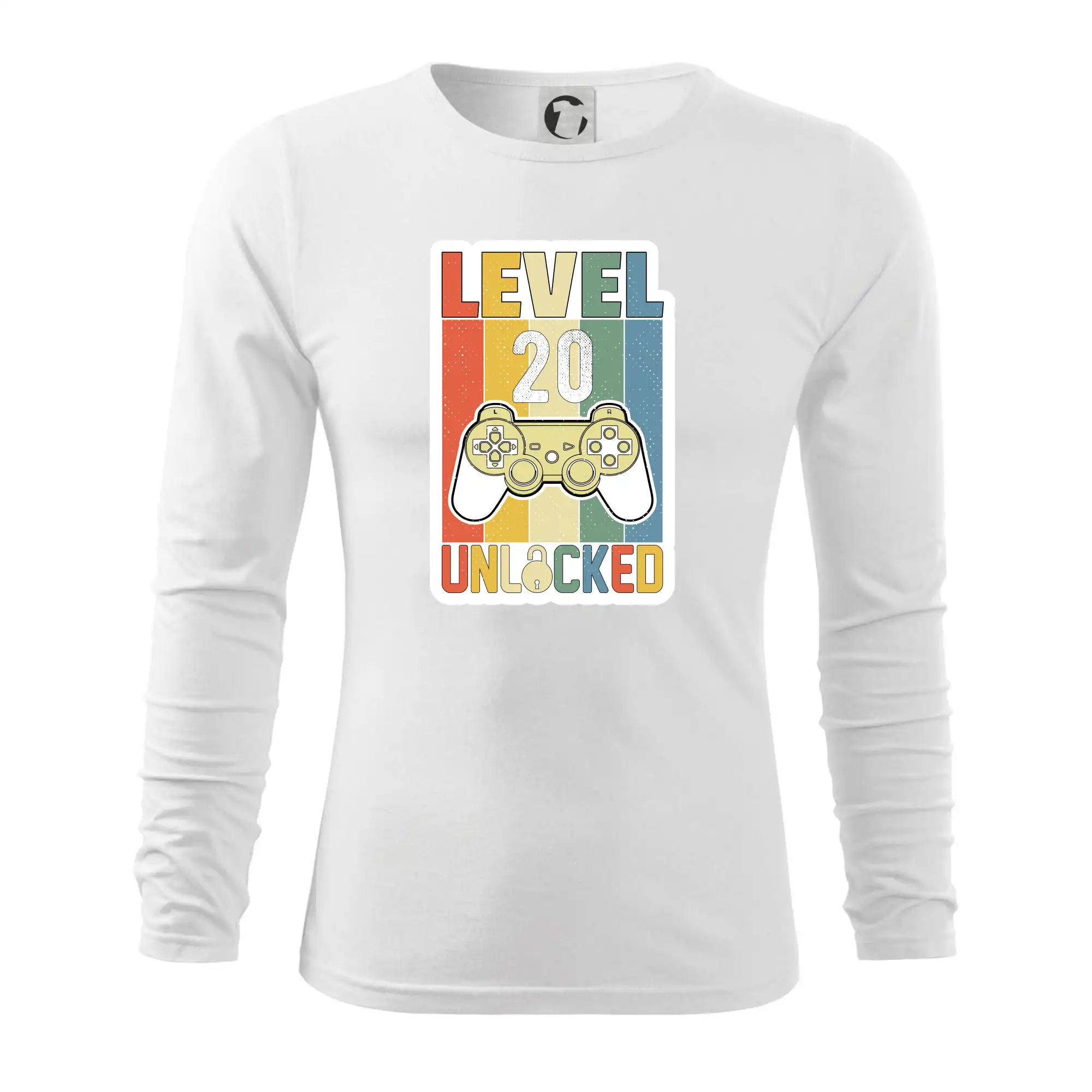 Tričká k narodeninám - Gaming narodeniny 20 - Tričko s dlhým rukávom FIT-T long sleeve