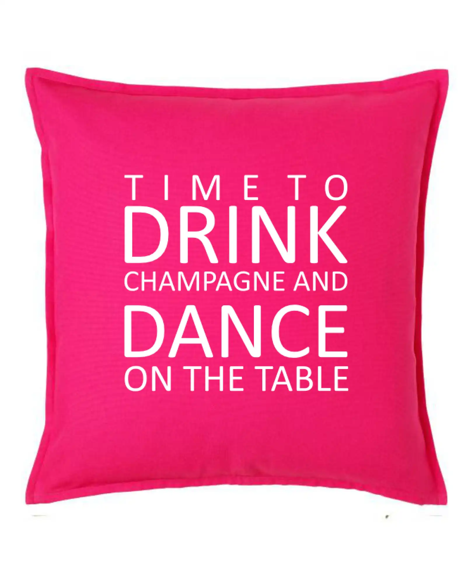 Tričká na párty - Time to drink Champagne - Vankúš 50x50
