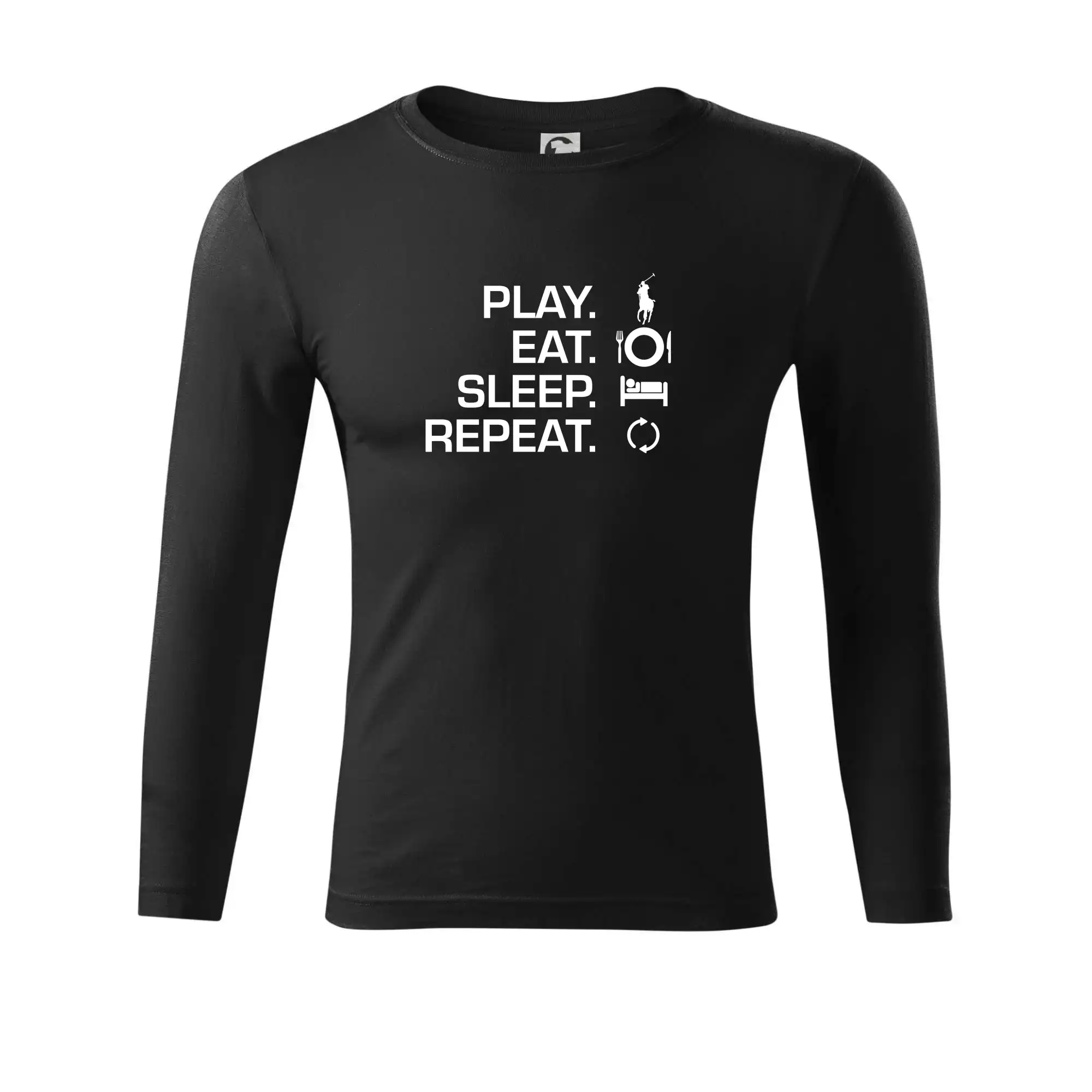 Tričká na polo - Play Eat Sleep Repeat polo - Tričko Progress s dlhým rukávom